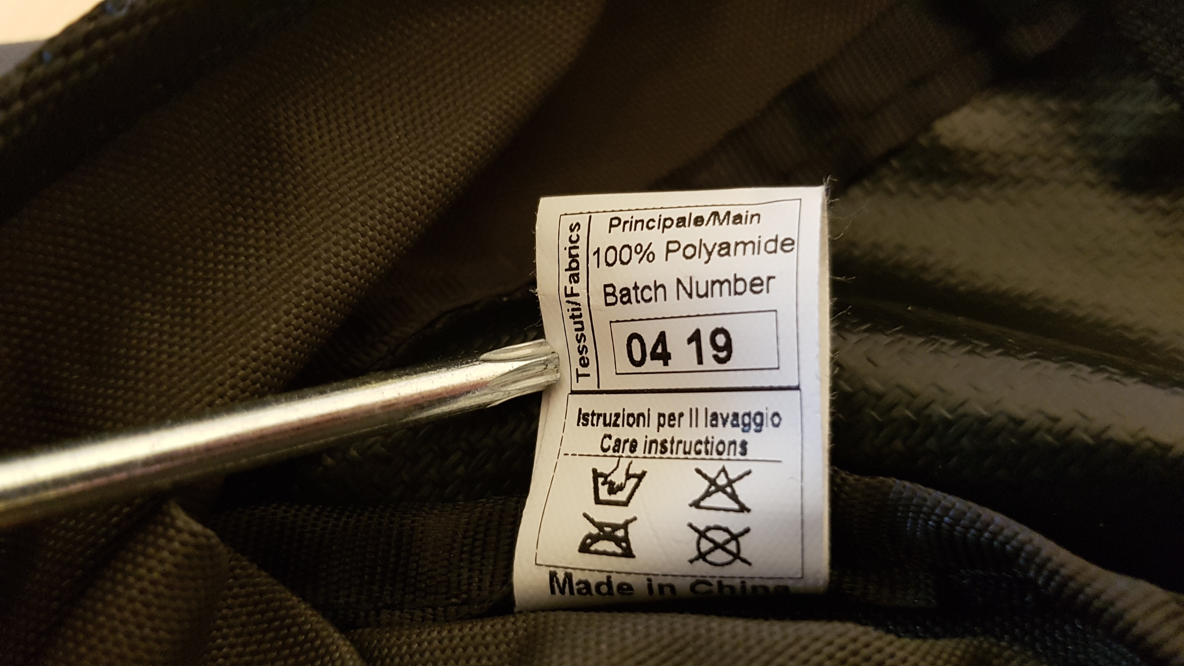 Packbeutel Zettel 2
