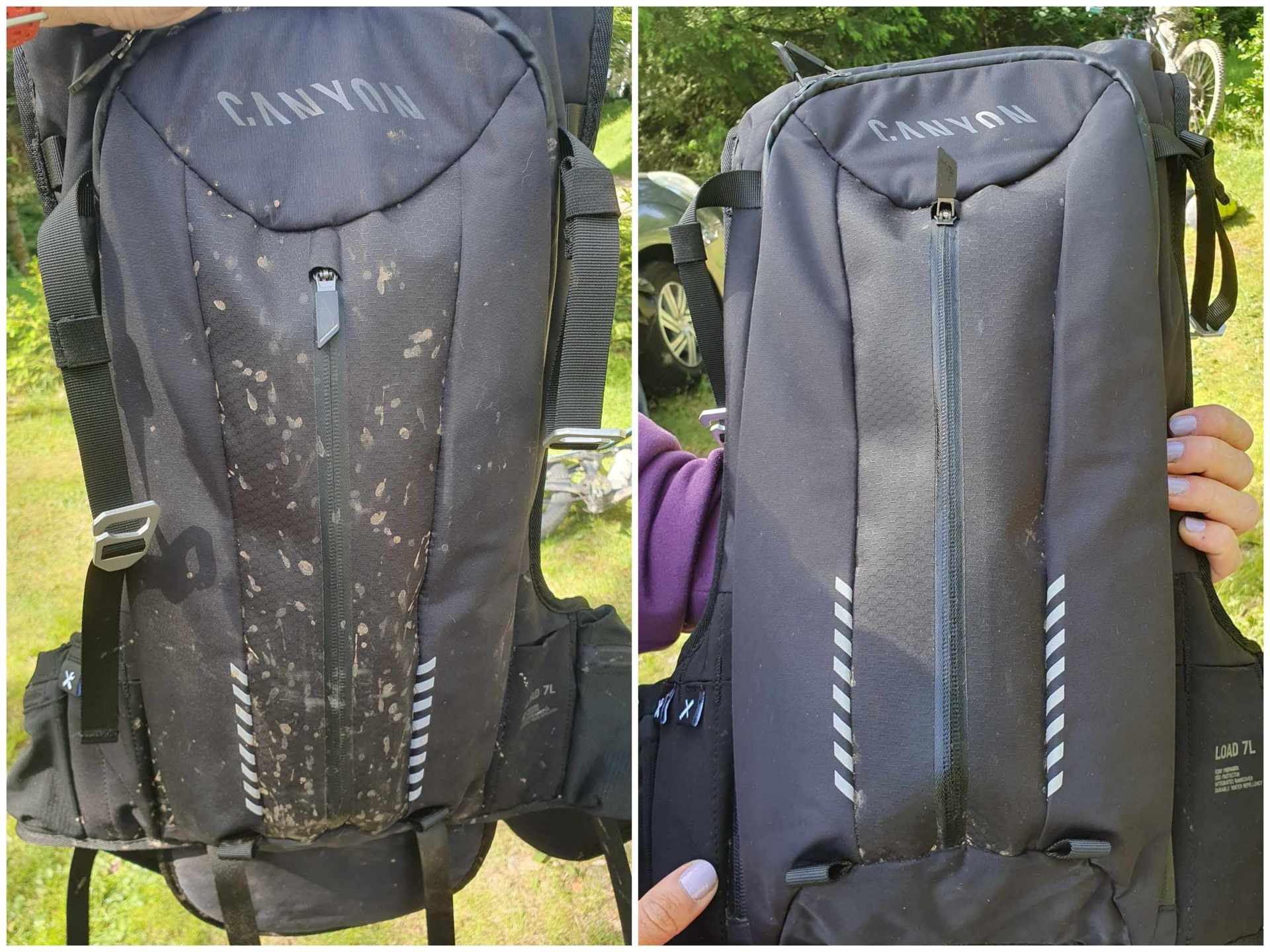 Der kompetente OUTSIDEstories-Test: Der Canyon MTB Rucksack mit D3O Protektor 