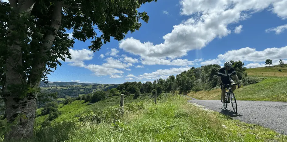 Auvergne Radfahren