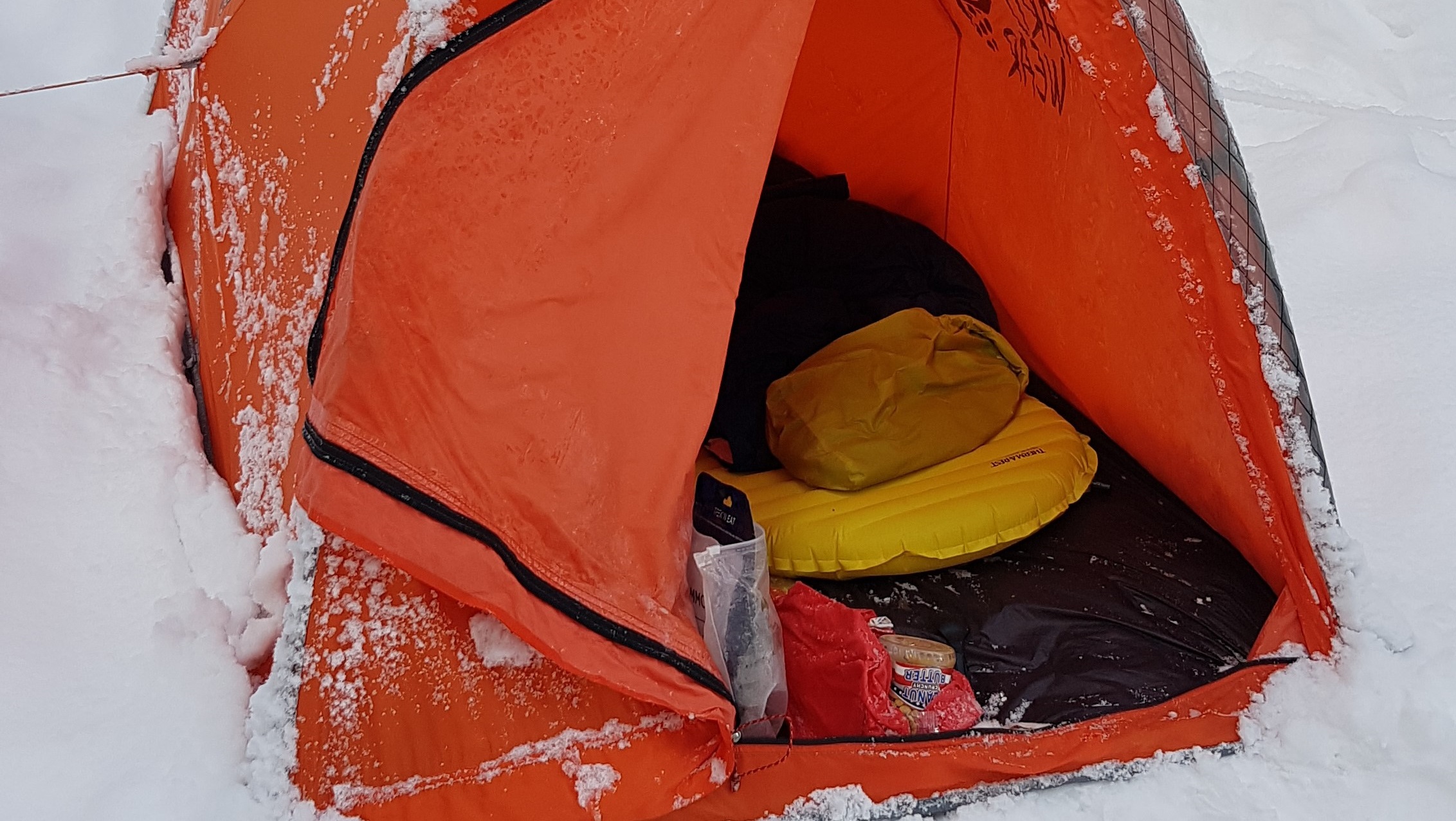 auf Wintertour im Wettersteingebirge