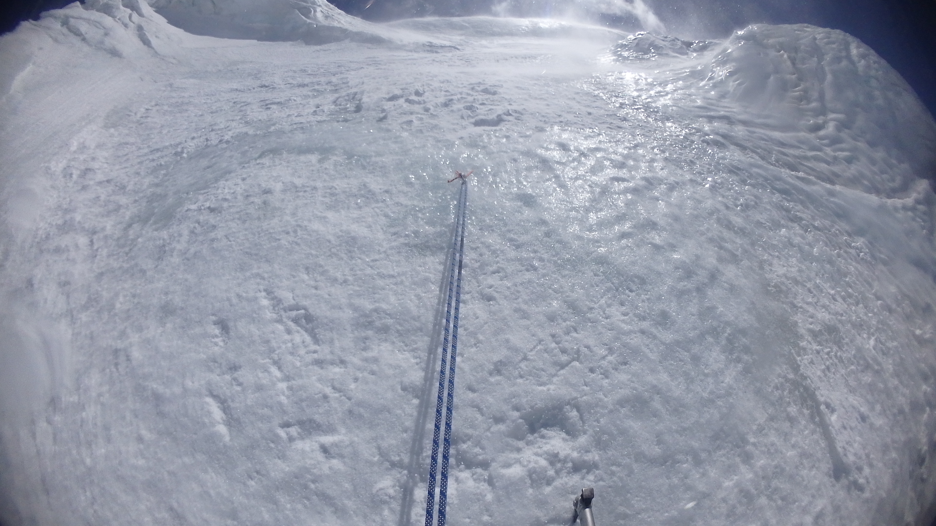 Abseilen am Grand Combin