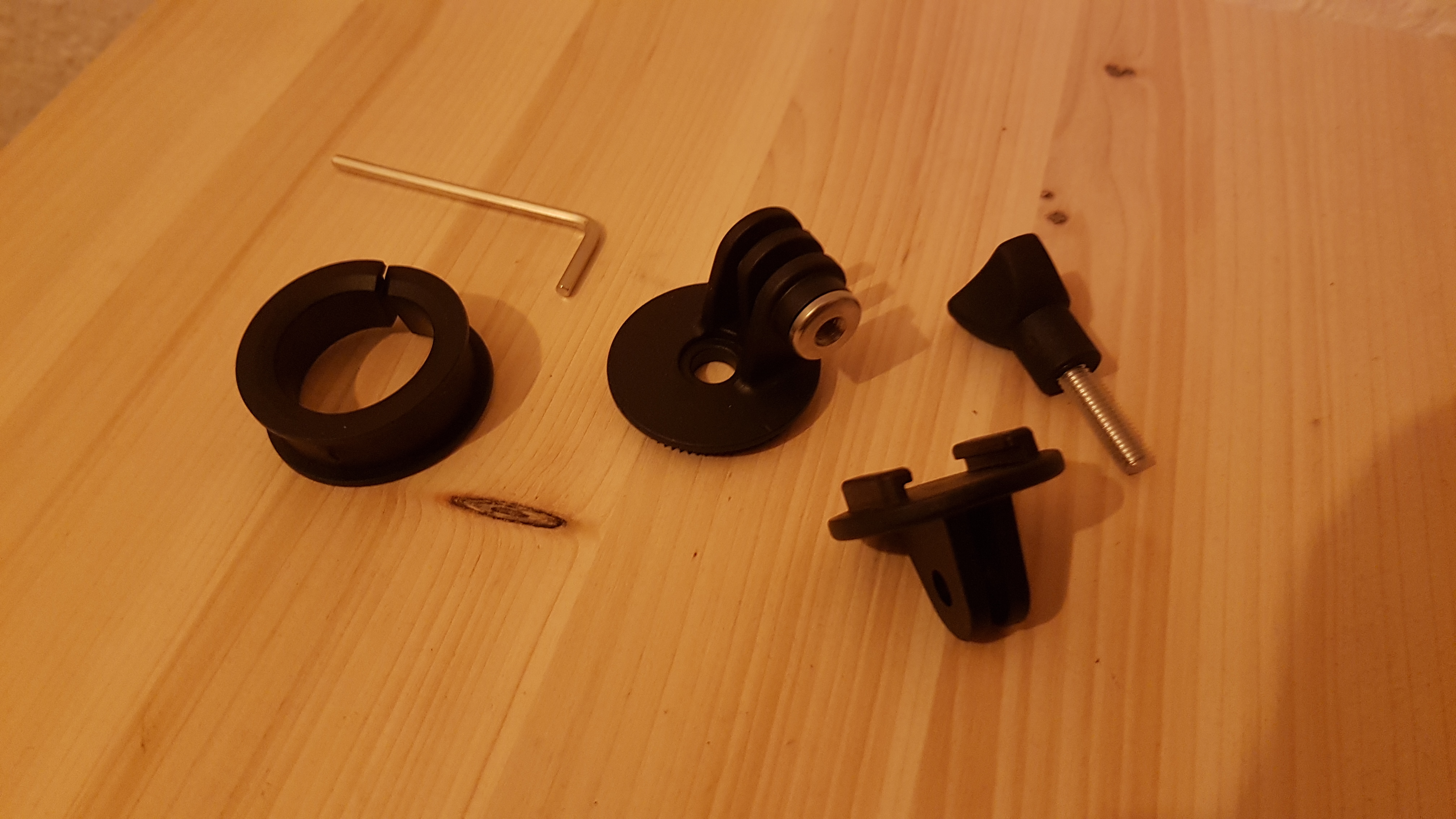 nicht verbaute Befestigungsmittel