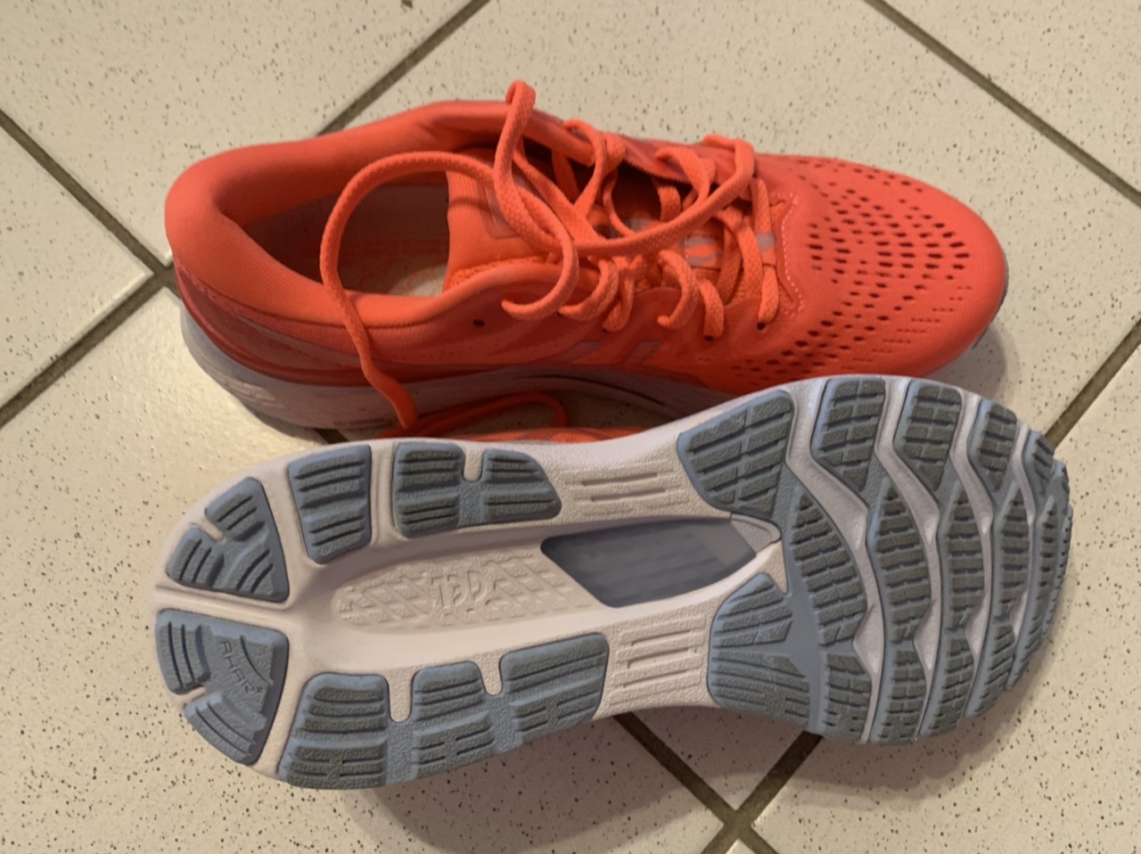 Schuh von oben und unten