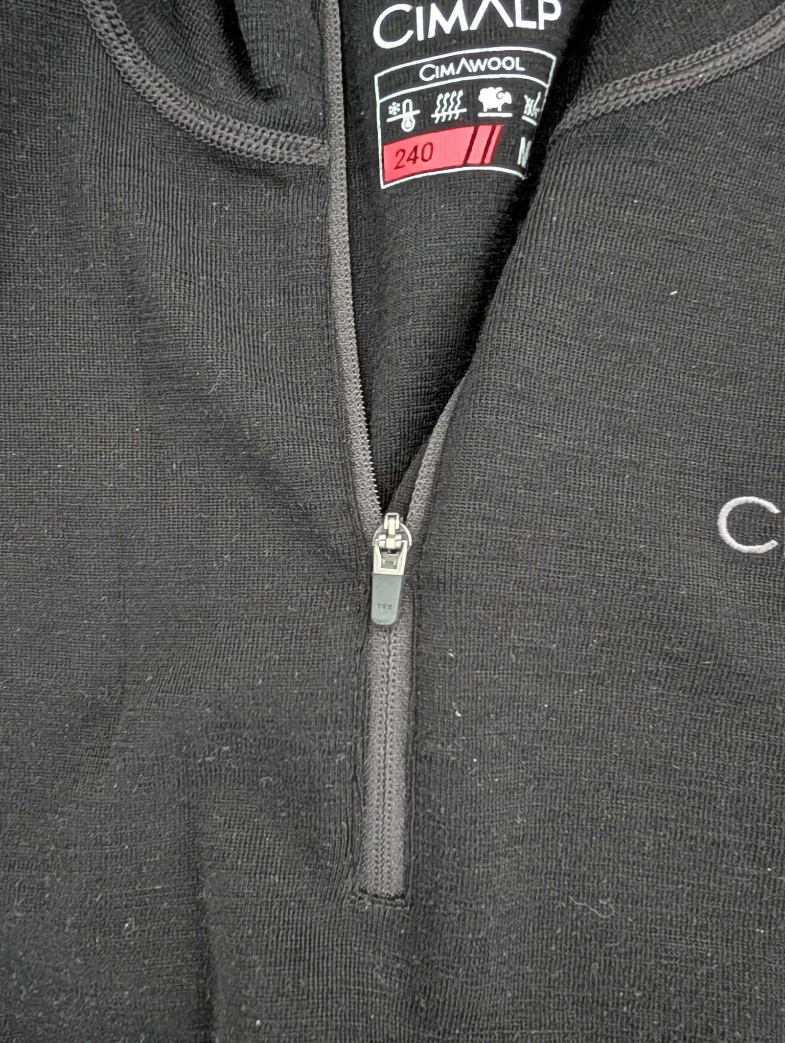 Der kompetente OUTSIDEstories-Test: CimAlp WOOL ZIP 240, Merino-Baselayer