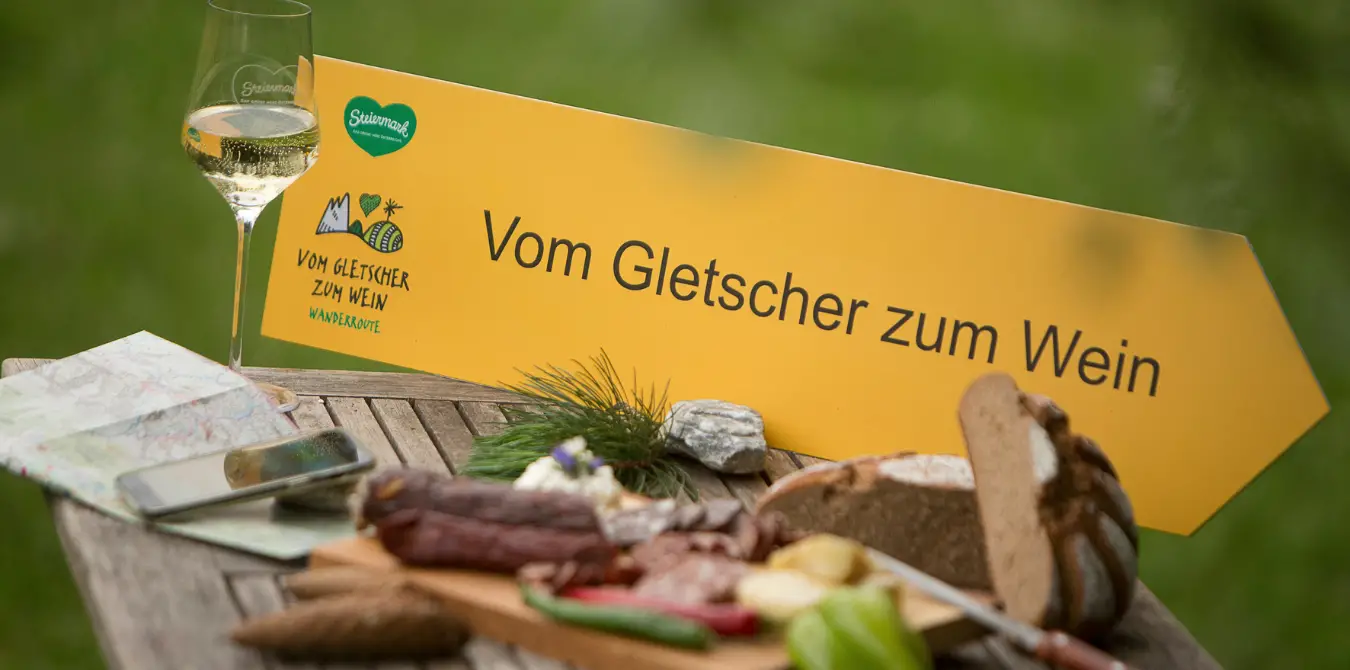 2 Weitwanderrouten „Vom Gletscher zum Wein“ - Steiermark, Österreich