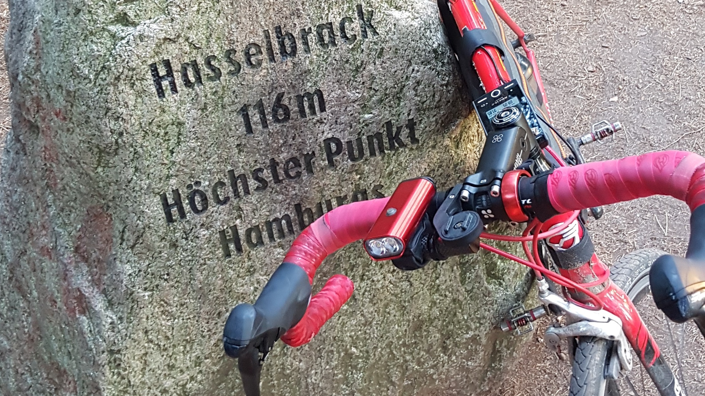 auf dem Hasselbrack, Harburger Berge, Hamburg Gravelrennen