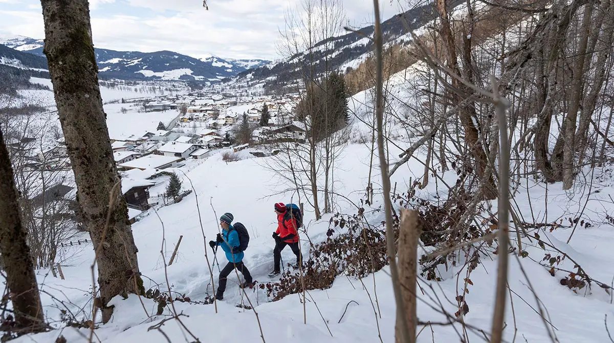4 Tages-Winterwanderung: KAT Walk durch die Kitzbüheler Alpen, Tirol, Österreich