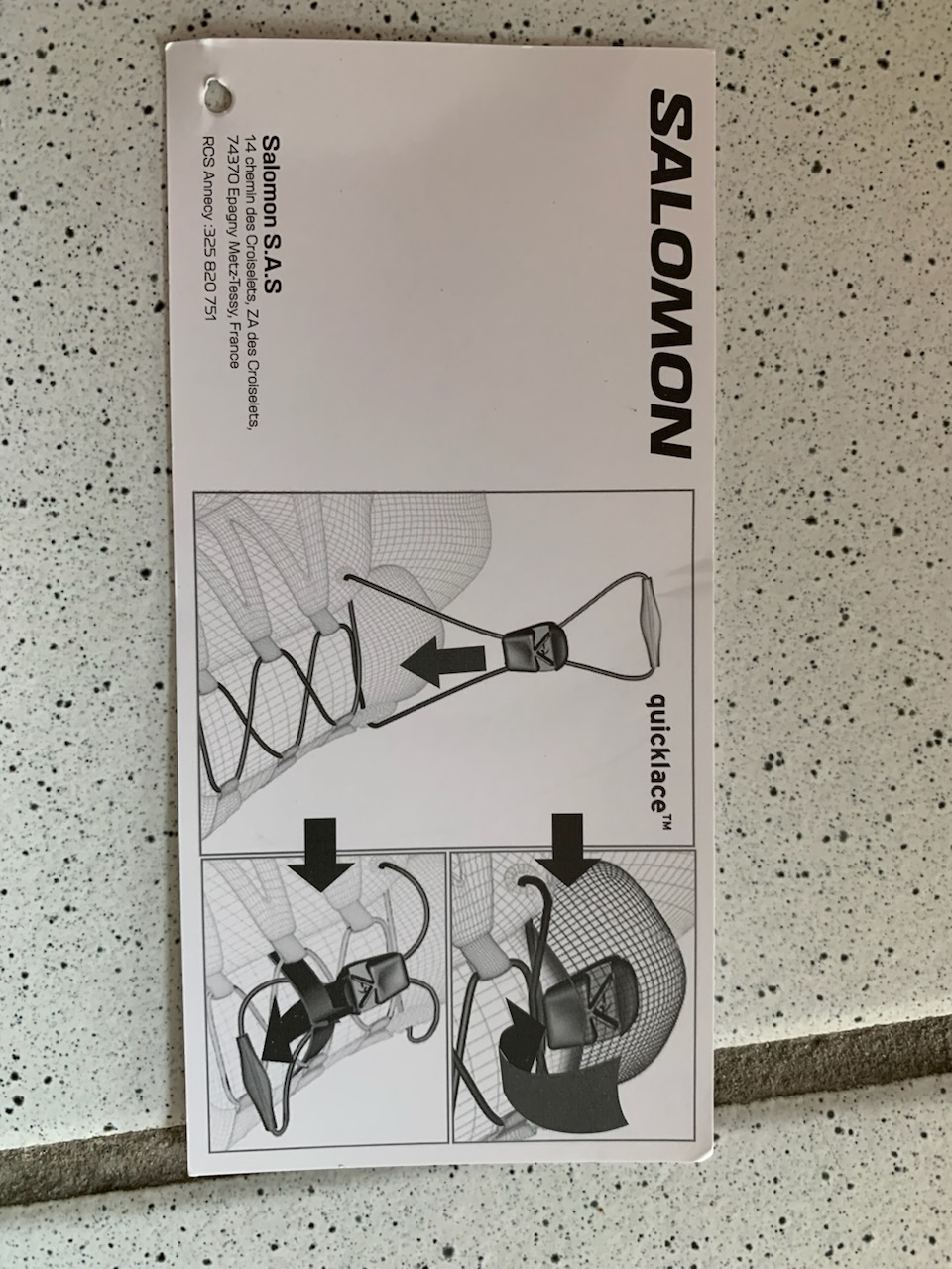 Schnellschnürung