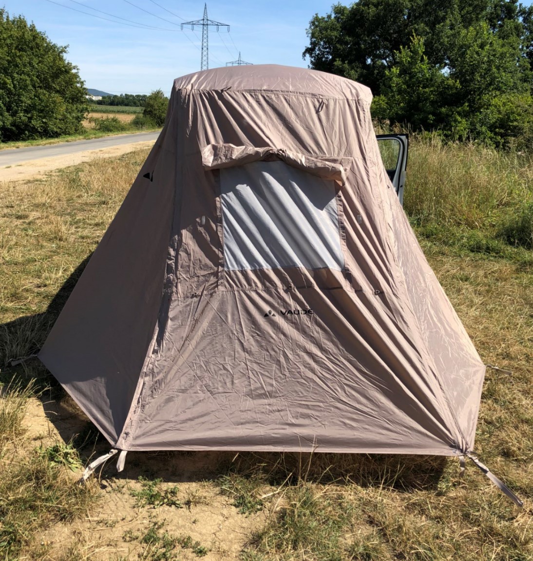 fertig aufgebaut