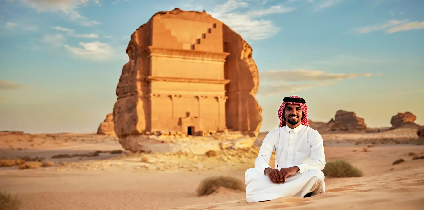 AlUla Hiking in Saudi-Arabien