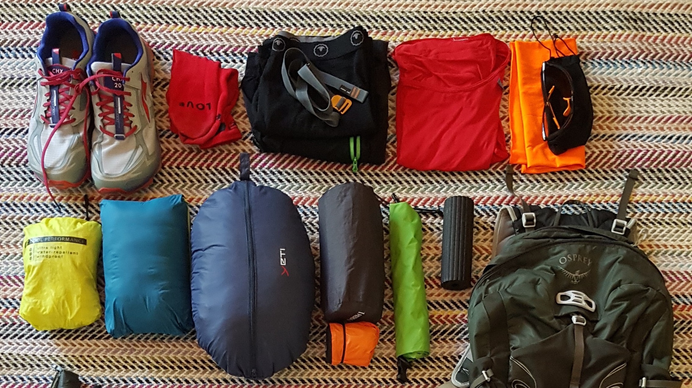 Equipment für´s PackRunning - Marathon, Schlafen, Marathon - 1