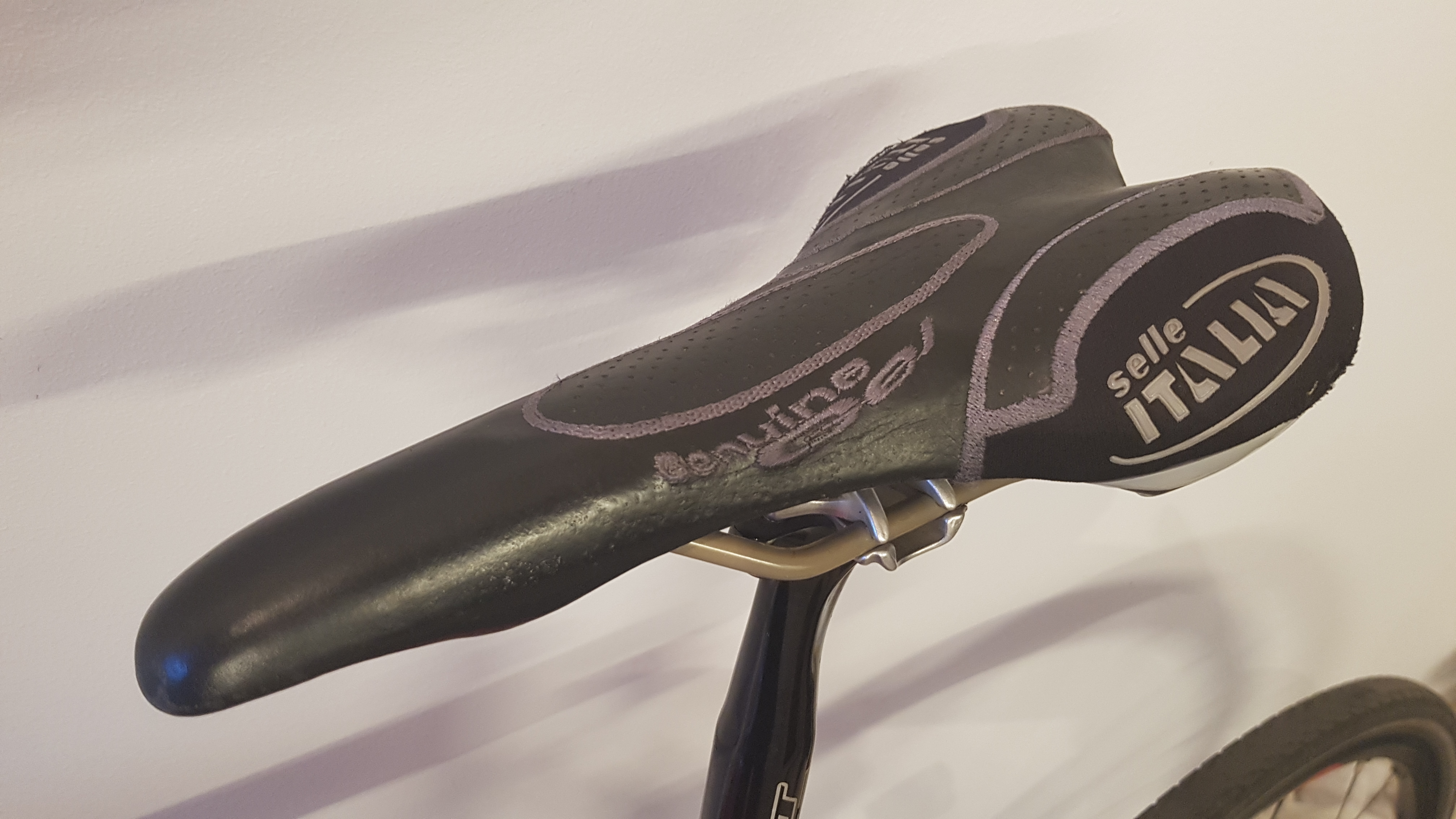 mein alter Selle Italia Sattel