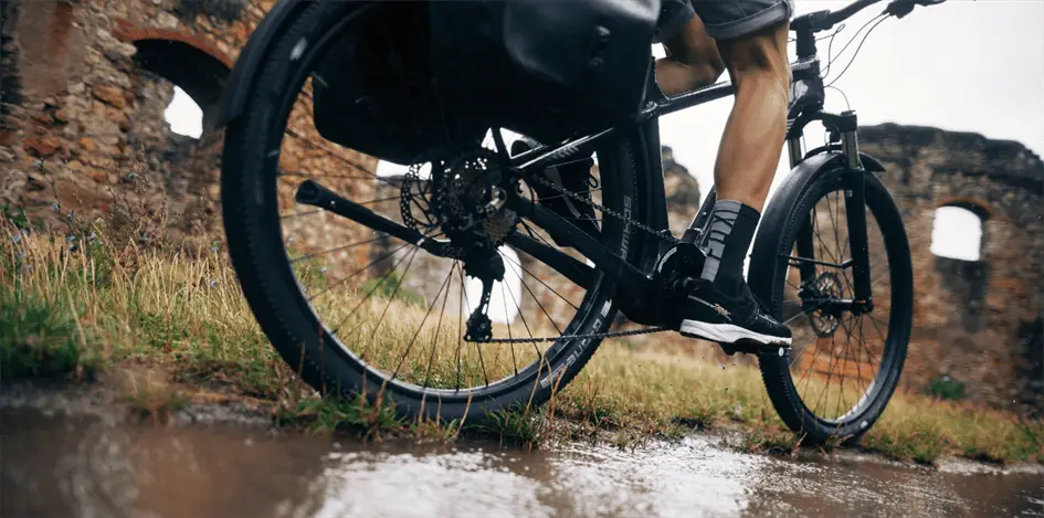 Radfahren bei Gewitter