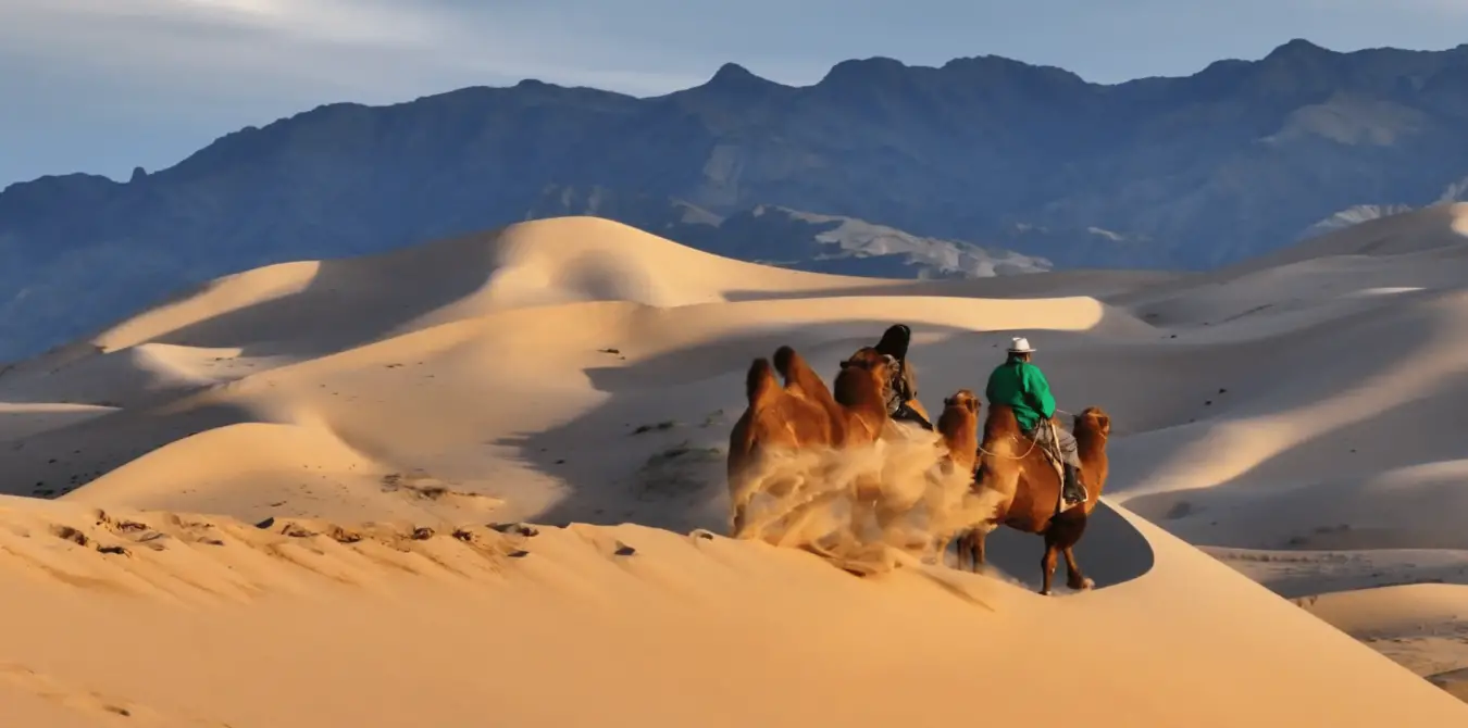 Mongolei im Winter