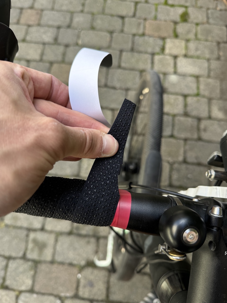 Schnitt für eine geraden Abschluss.