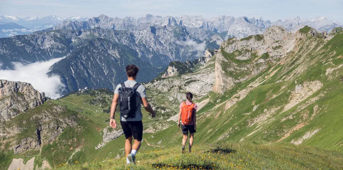Auf dem Weg zur Rofanspitze 