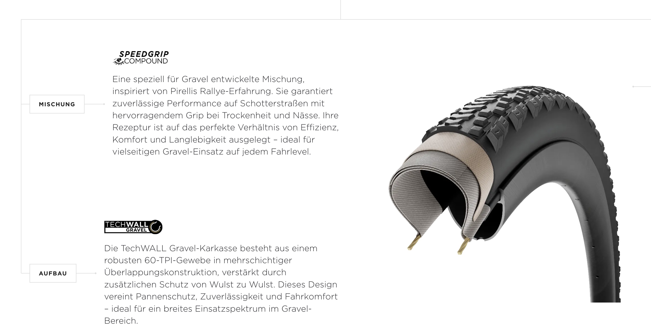 Der kompetente OUTSIDEstories-Test: PIRELLI Cinturato Gravel RM -  Fahrradreifen (Gravel)