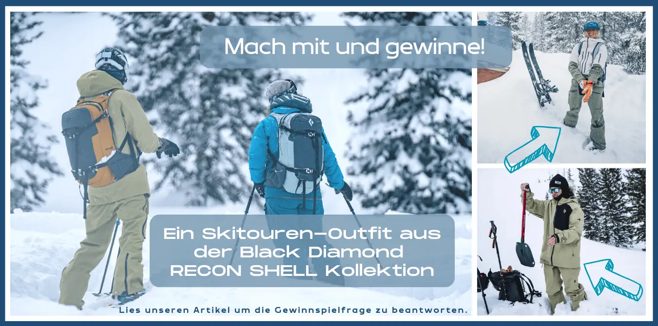 Gewinne ein Skitouren Outfit von Black Diamond, Skitourenbekleidung