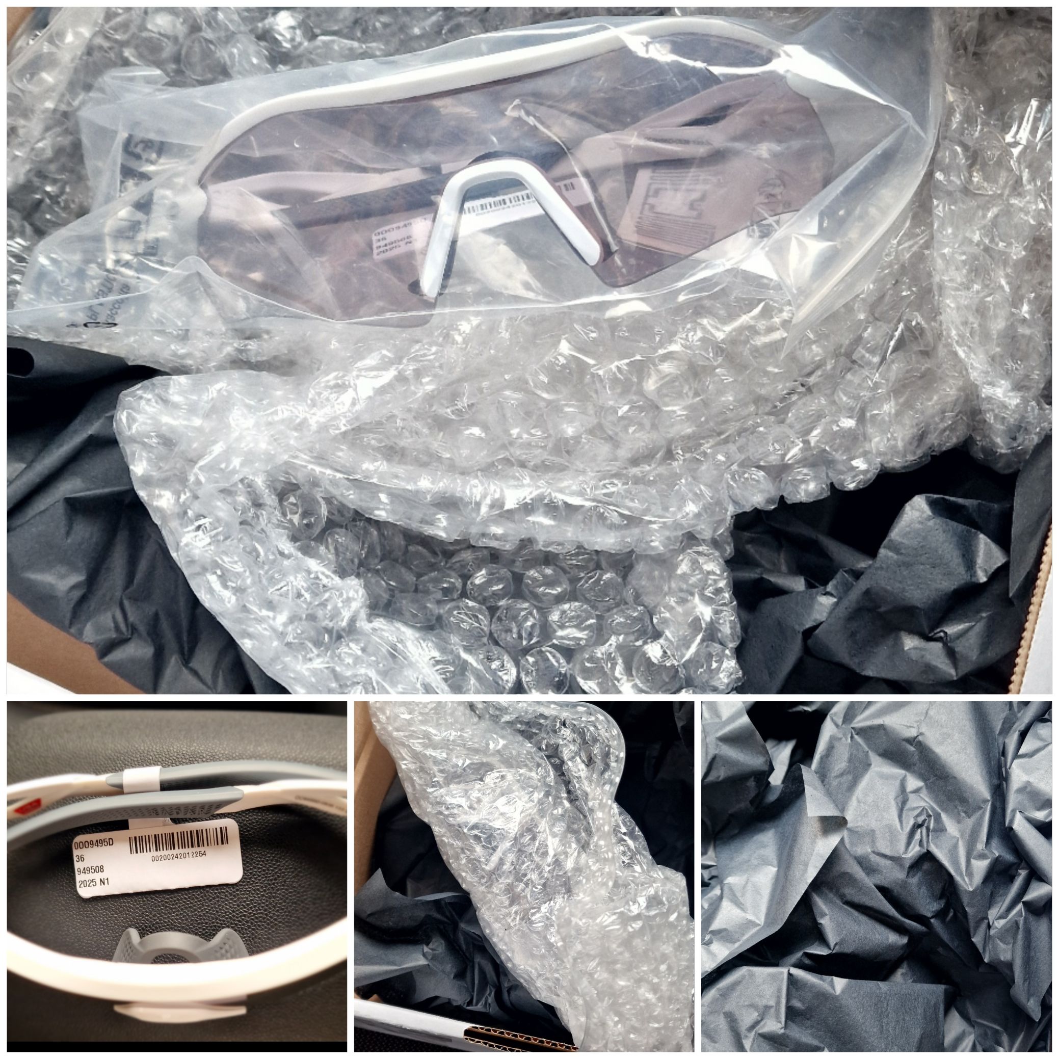 Sicher verpackt kommt die Brille unbeschadet bei mir an. Leider war keine Schutzhülle dabei.
