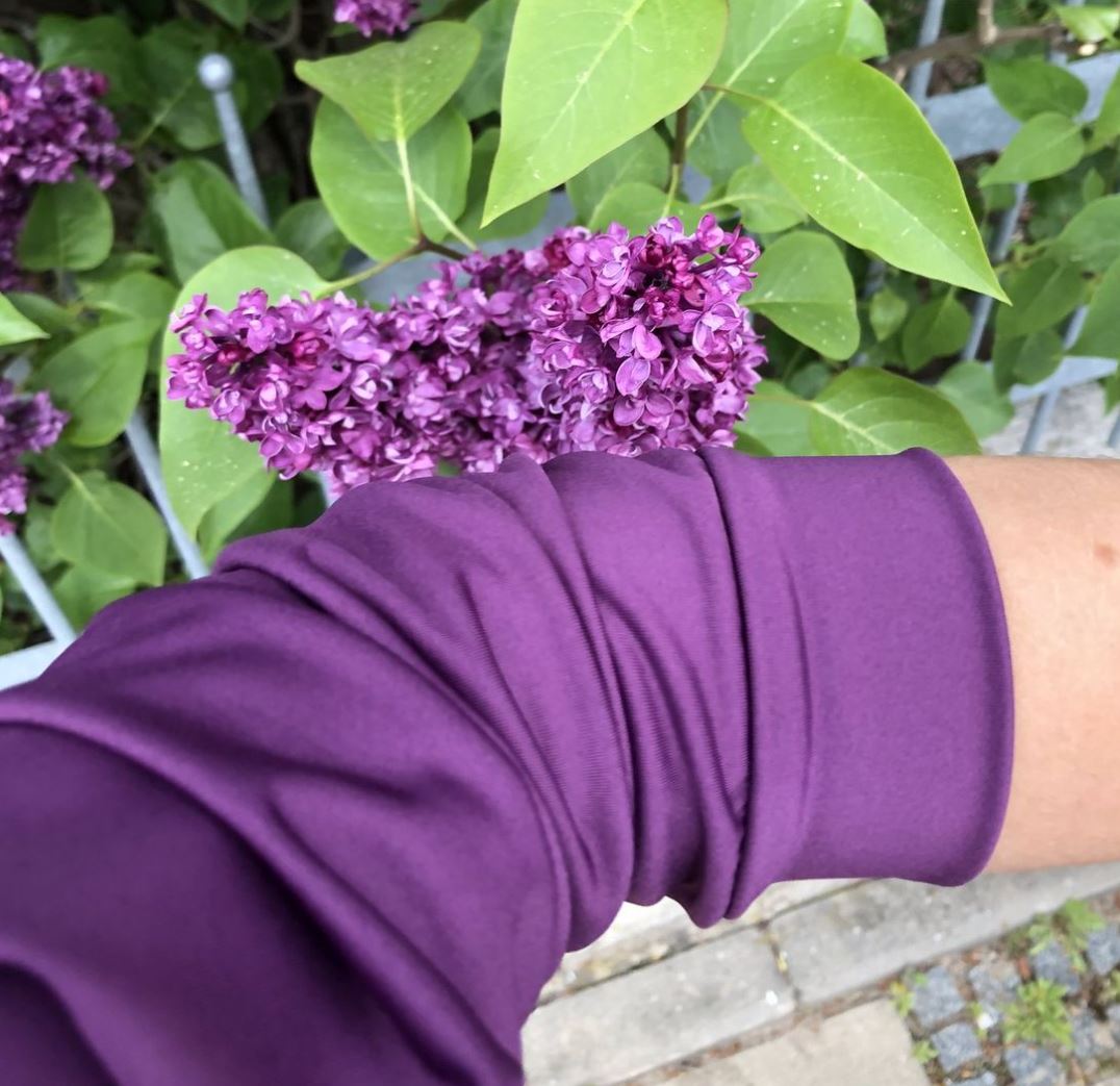 Bündchen am Ärmel kaum vom Rest der Jacke zu unterscheiden