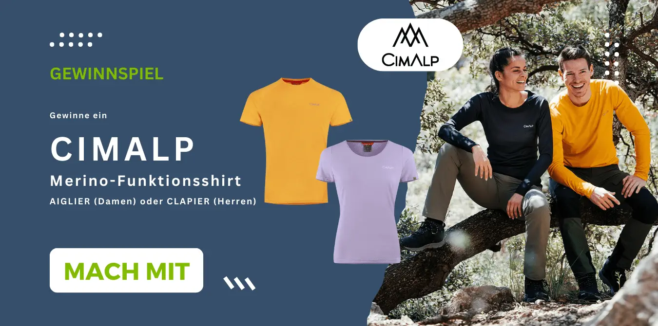 CIMALP Gewinnspiel Merino Baselayer 2025