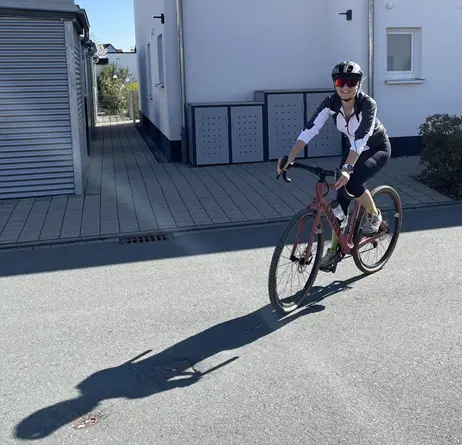 Rückkehr von der Gravelrunde