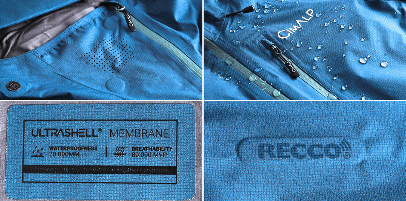 Cimalp Advanced Jacket Skitouren - Details Skitourenjacke