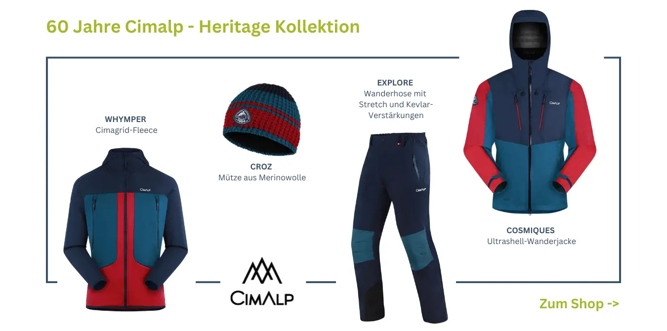Cimalp 60 Jahre - Heritage Kollektion