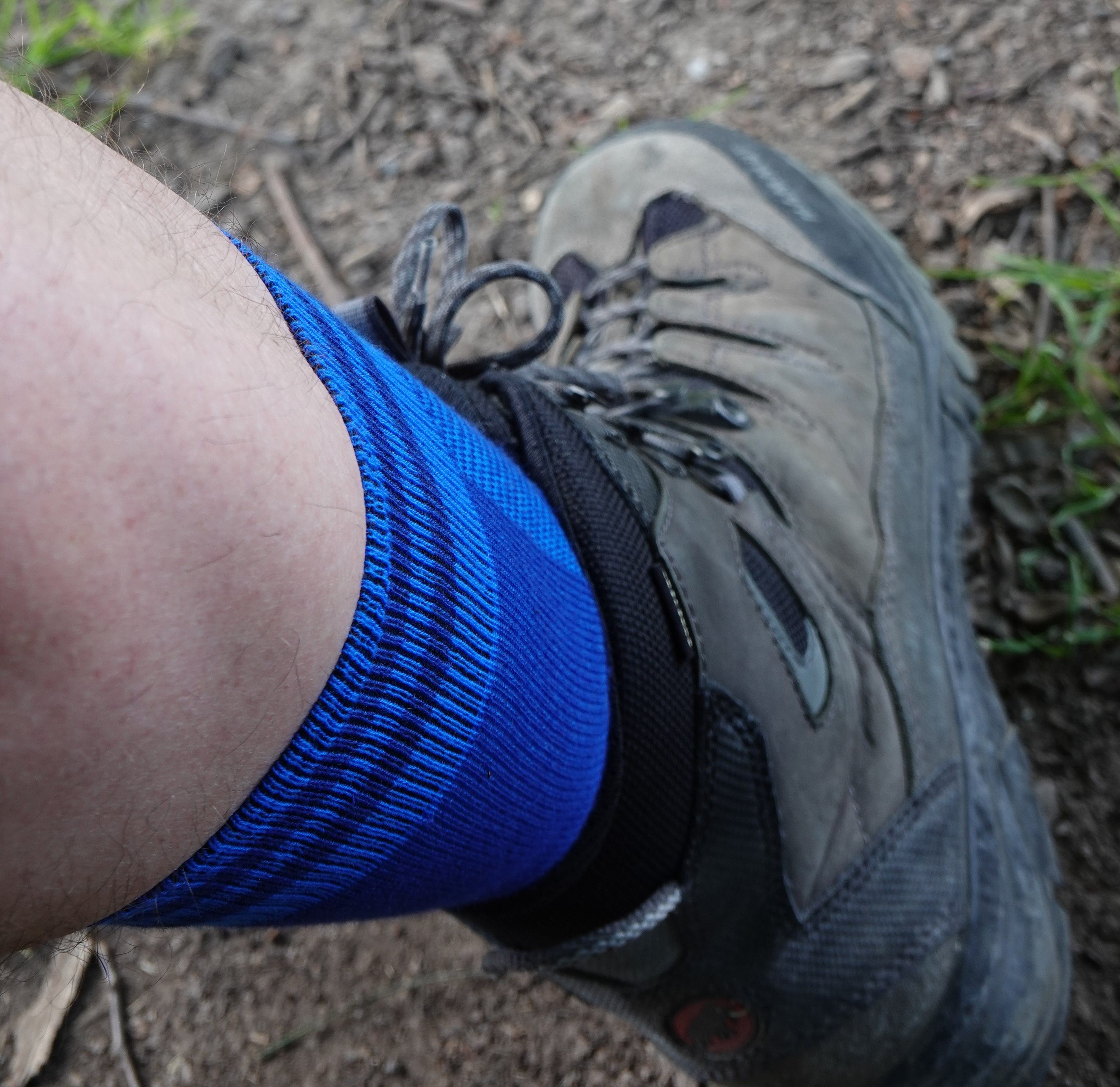 Socken mit Schuh