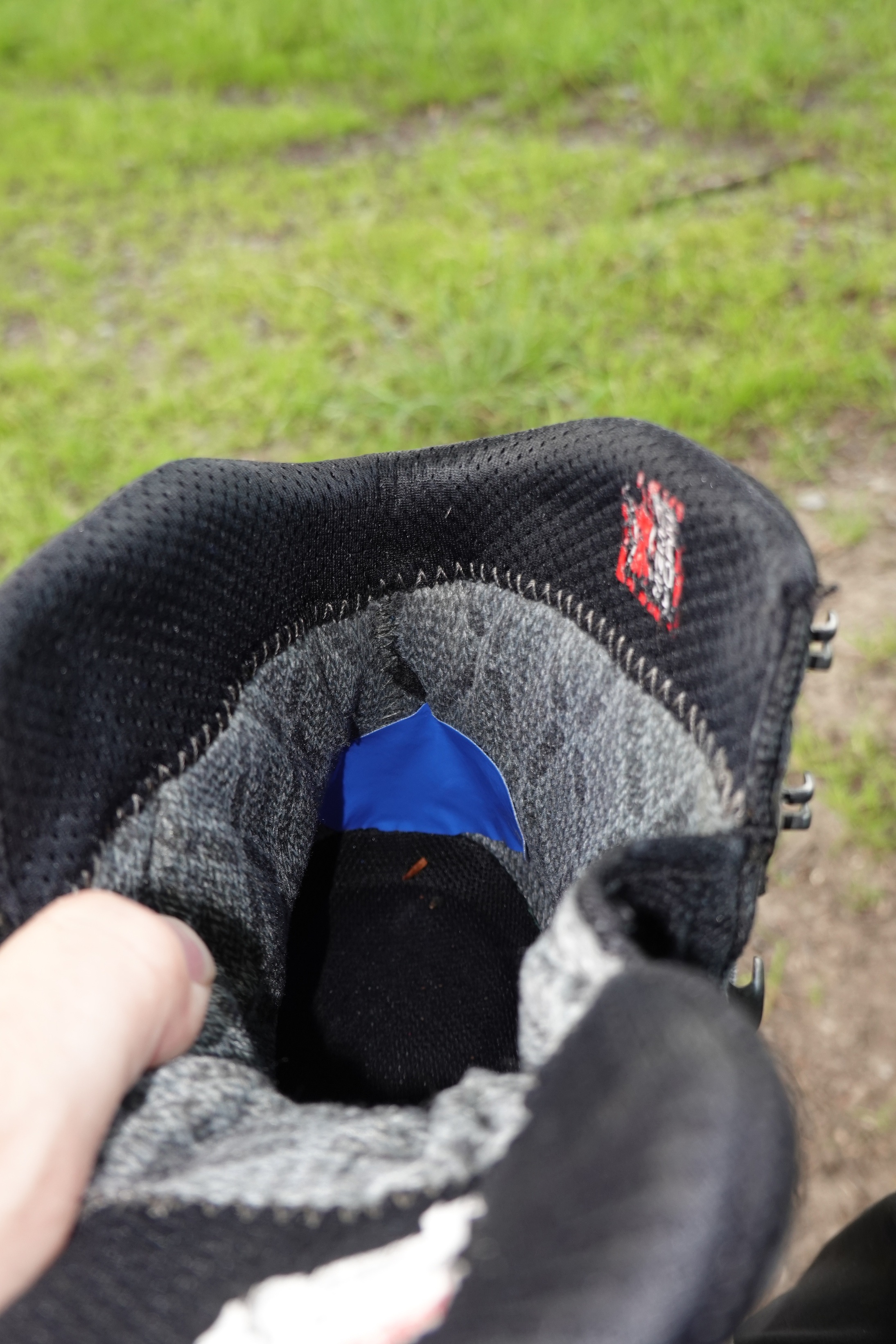 Pad an der Ferse des Schuhs