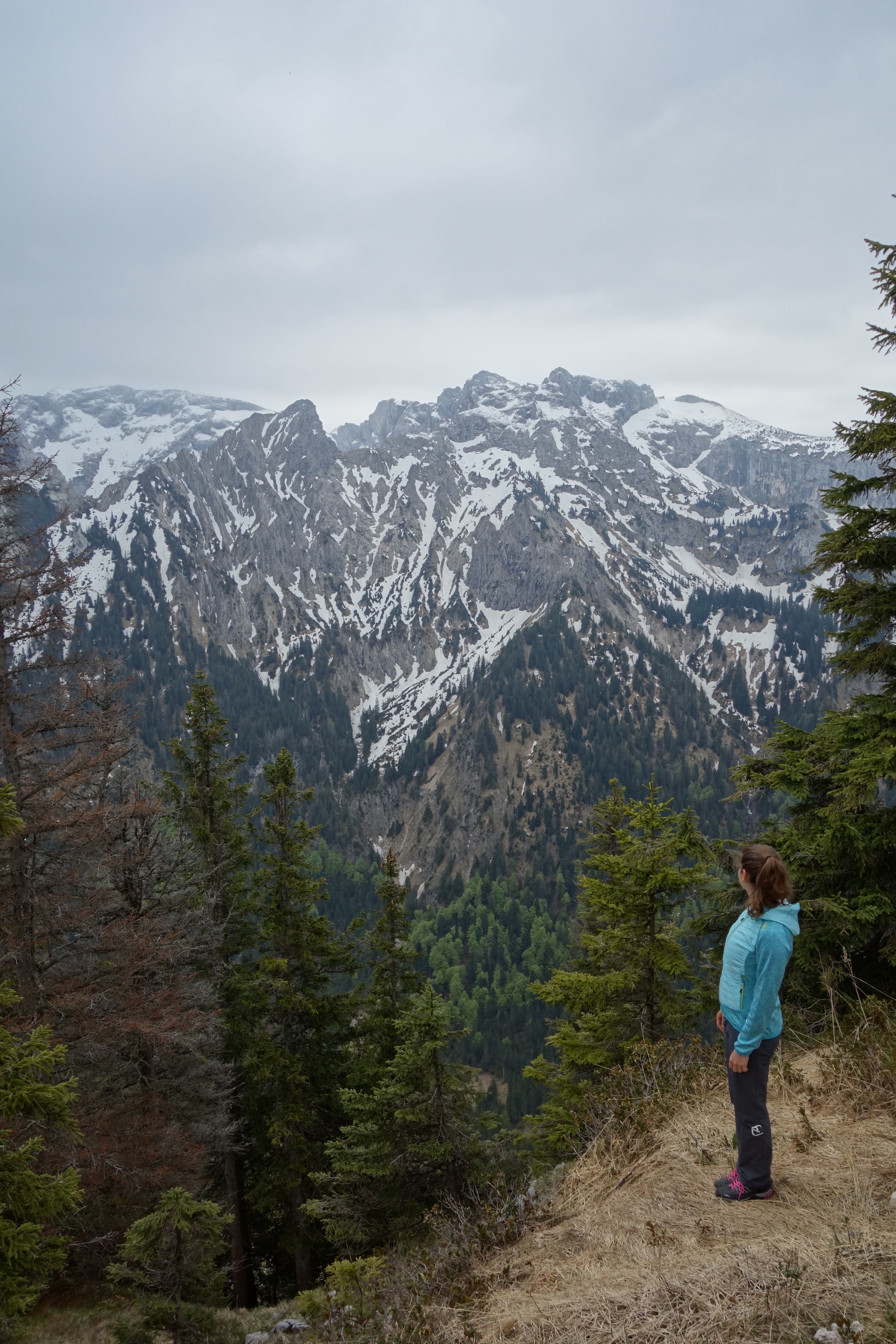 Der Schuh im Einsatz beim Wandern