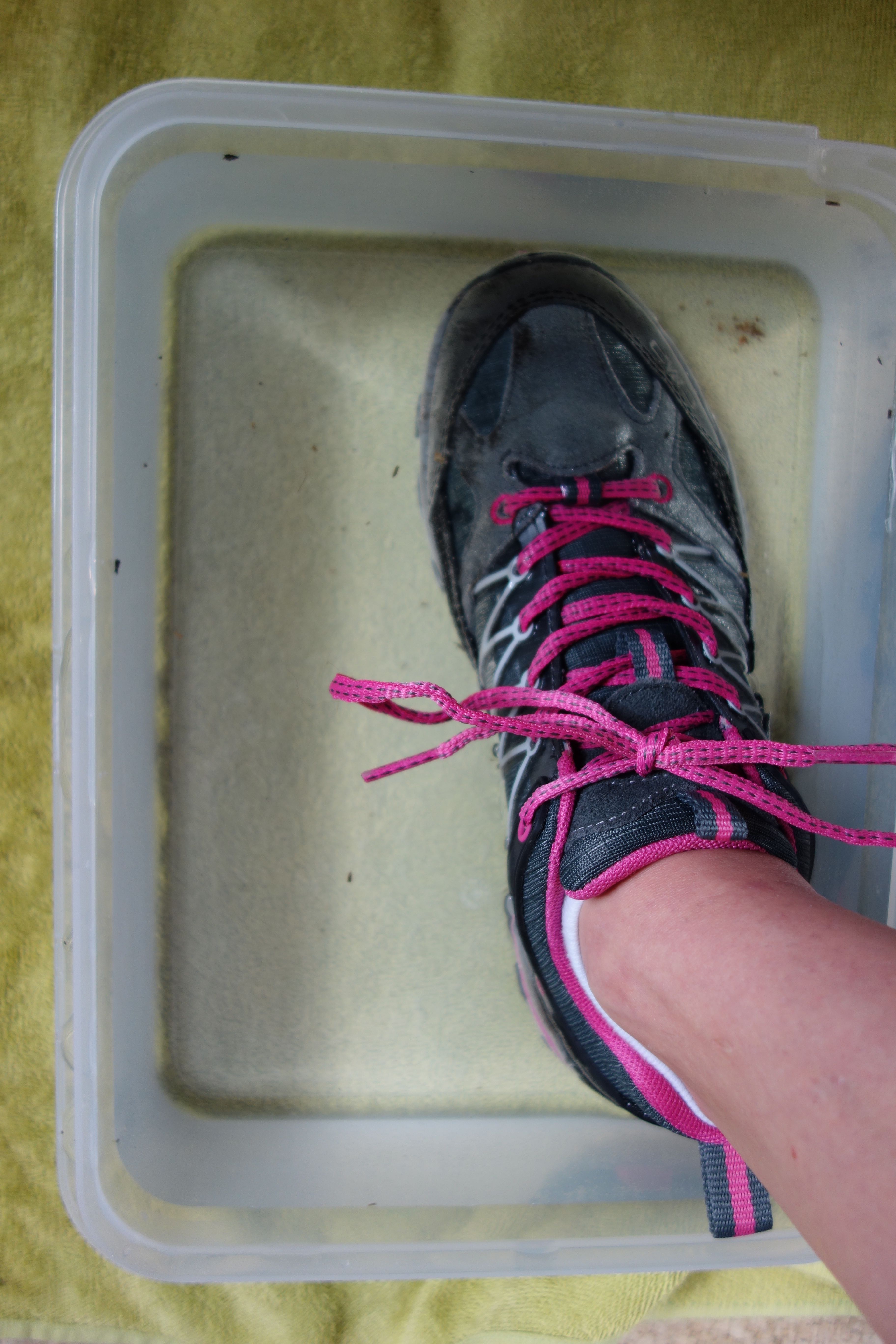 Der Wasserdichte-Test