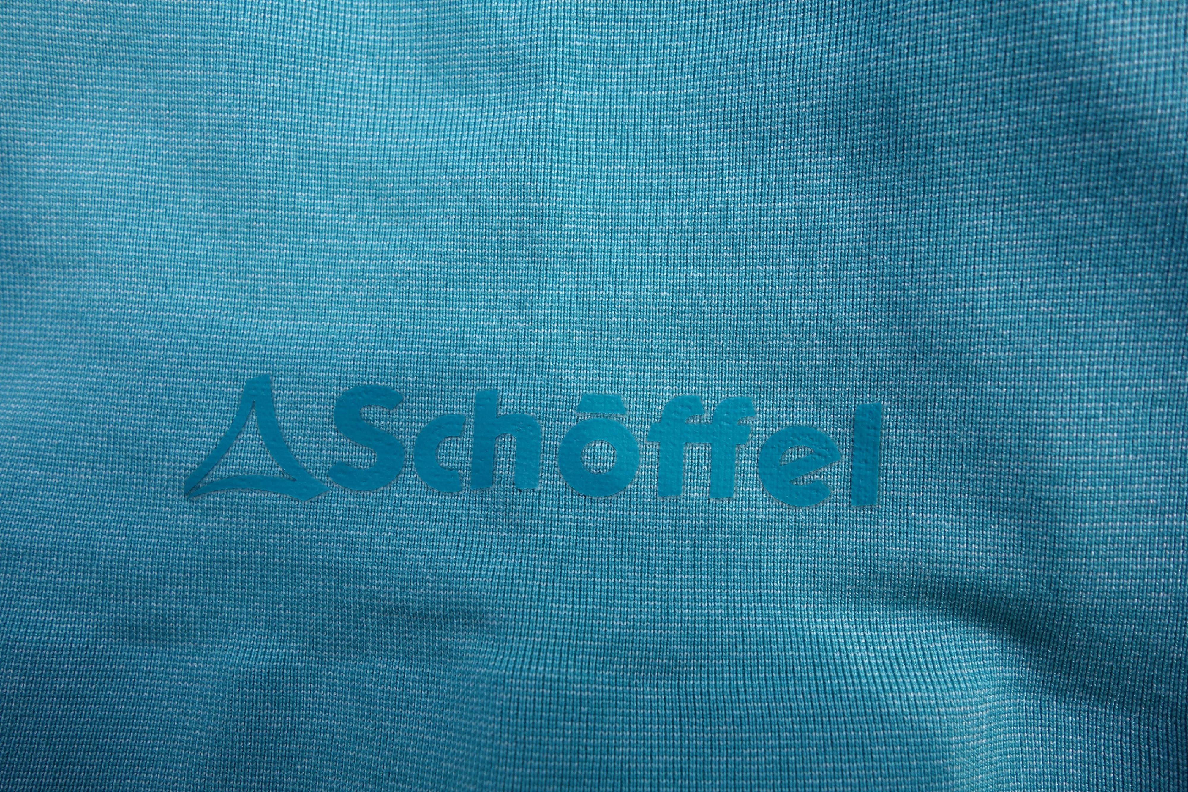 das Schöffel Logo auf dem Shirt