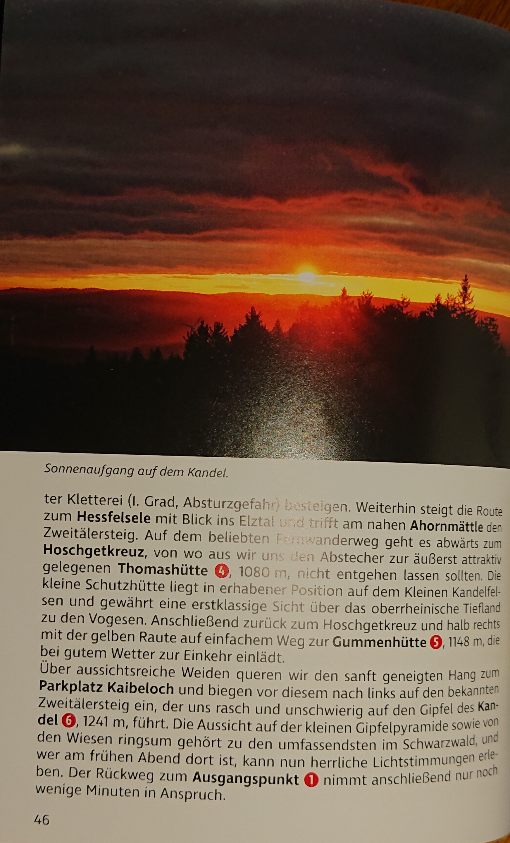 Tourenbeschreibung Teil 2