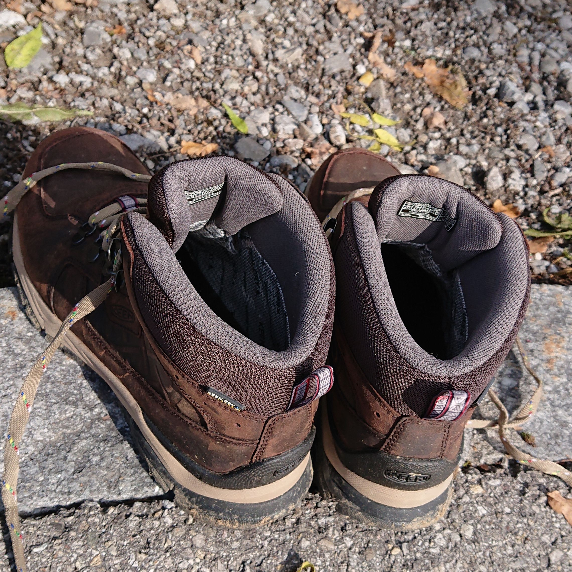 Schuhe nach getaner Arbeit