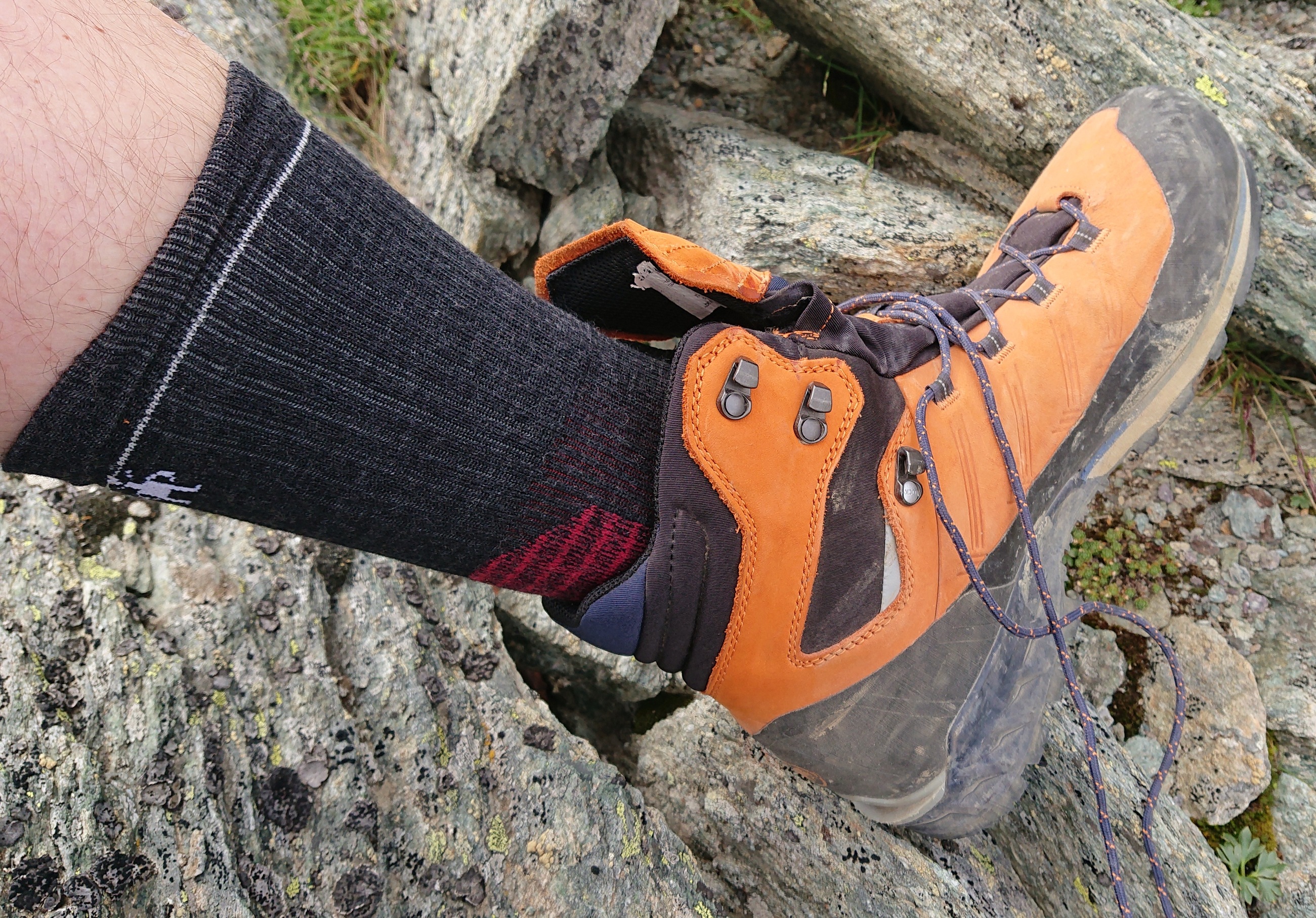 Socken im Schuh