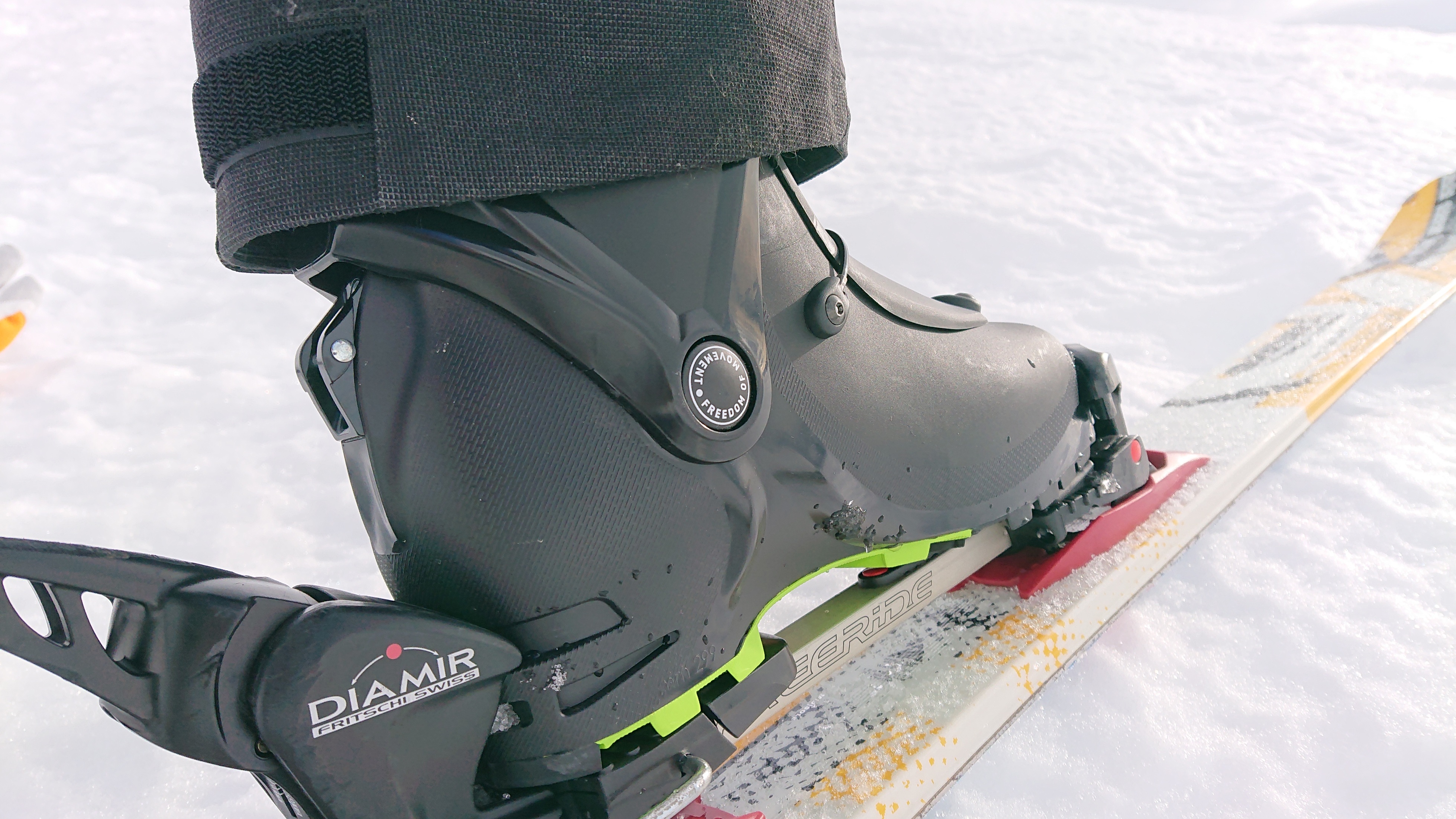 Schuh in Bindung