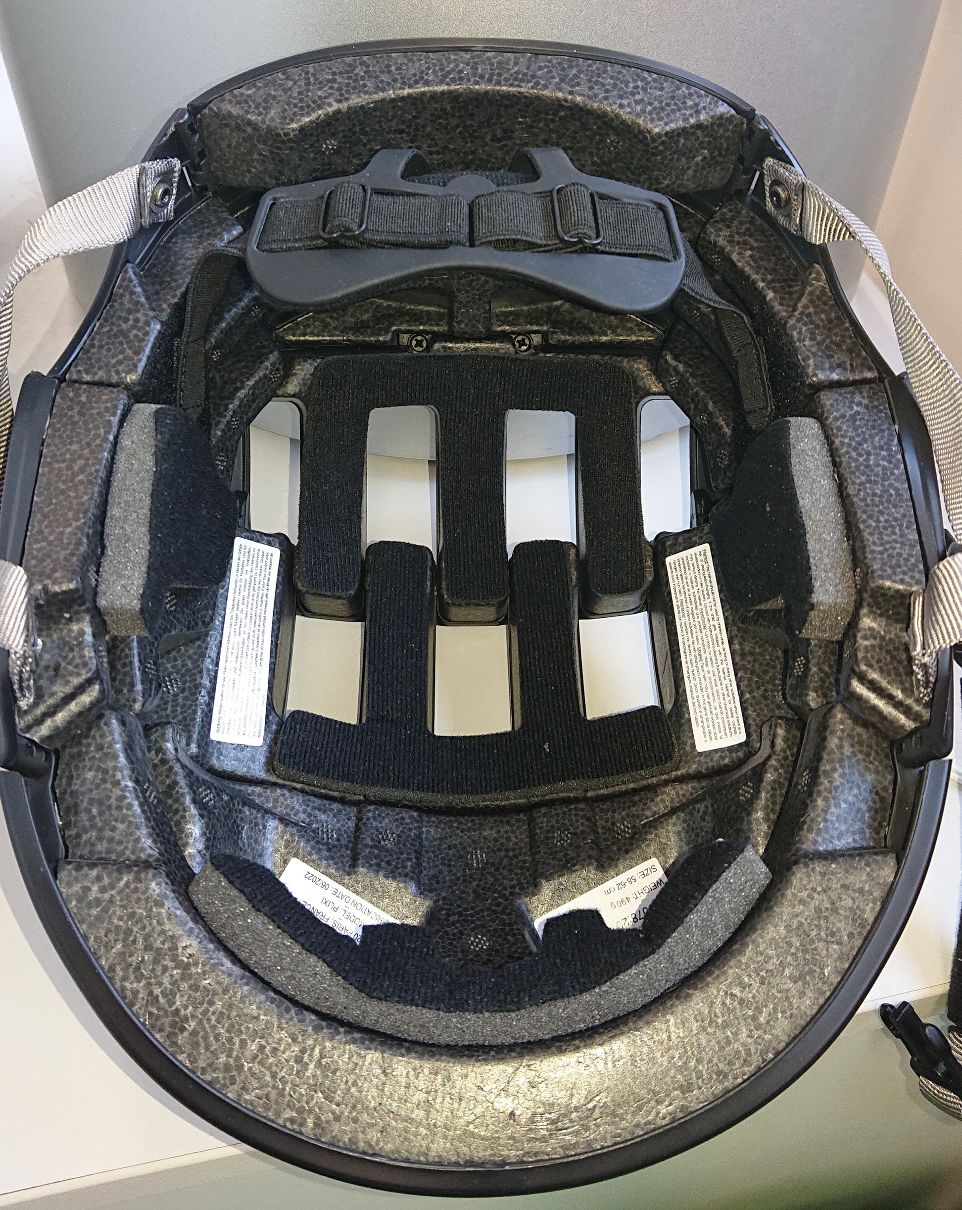 Innenleben des Helms
