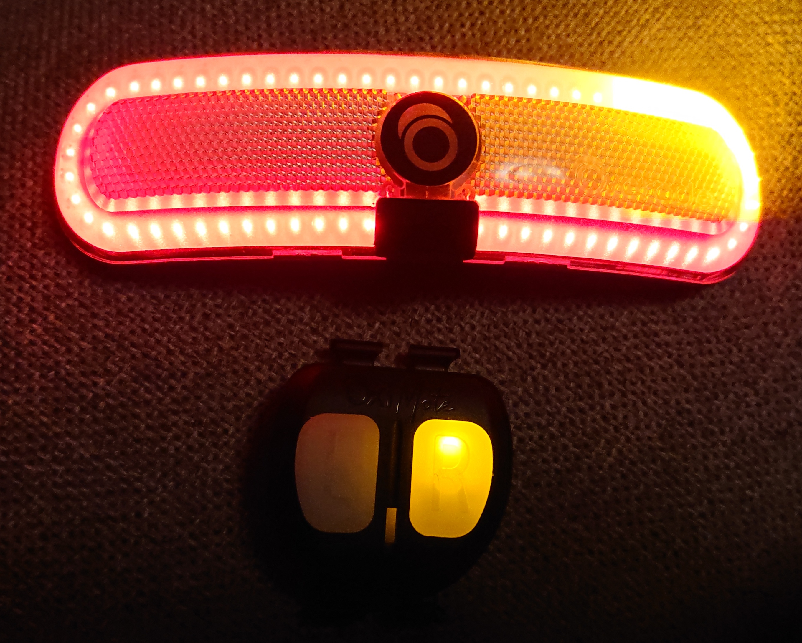 Blinklicht und Bedienelement
