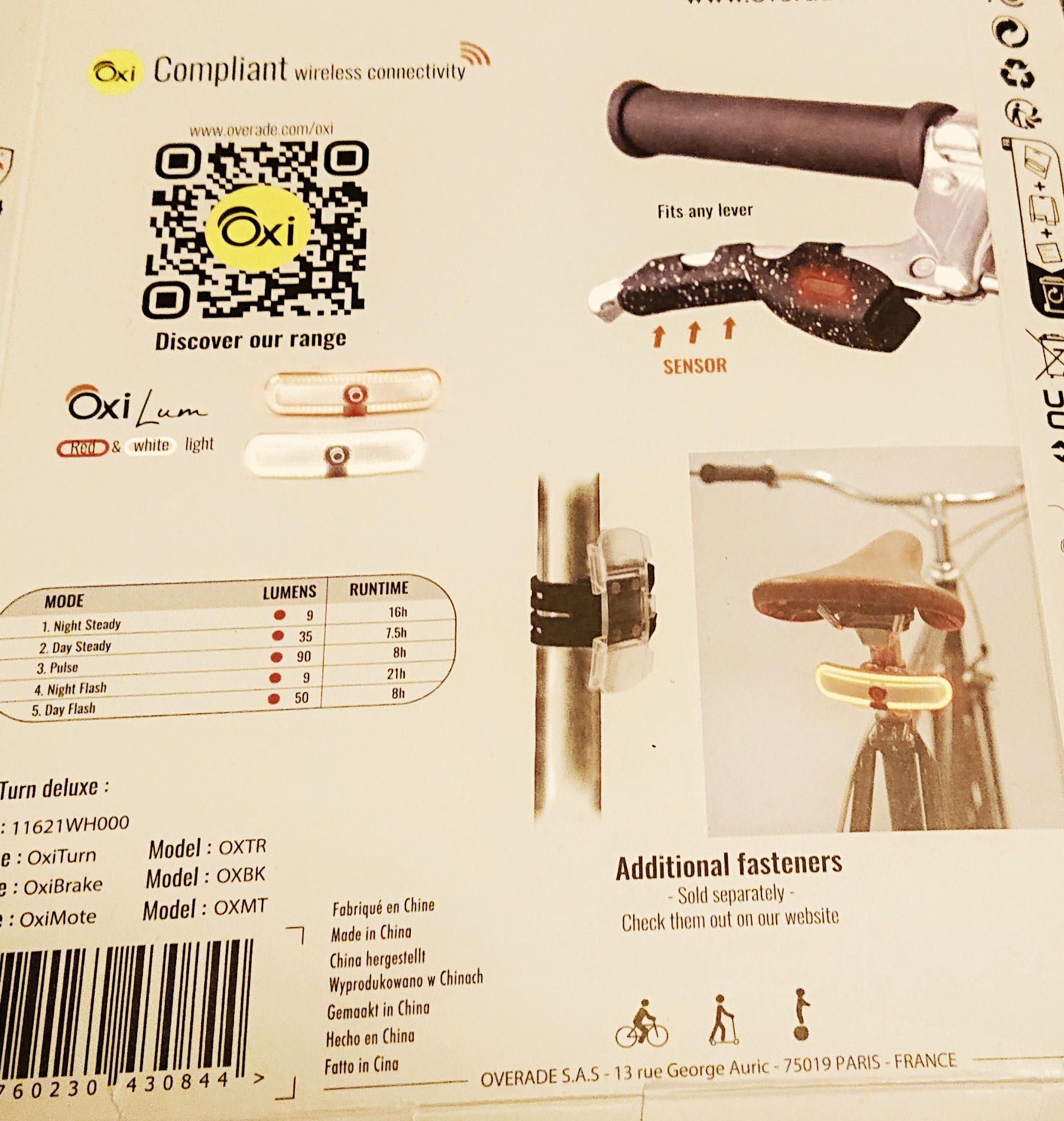 Verpackungsinformationen