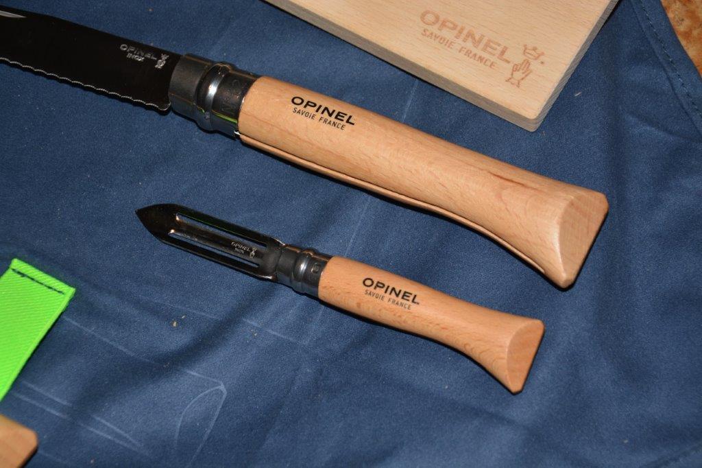 schäler mit messer