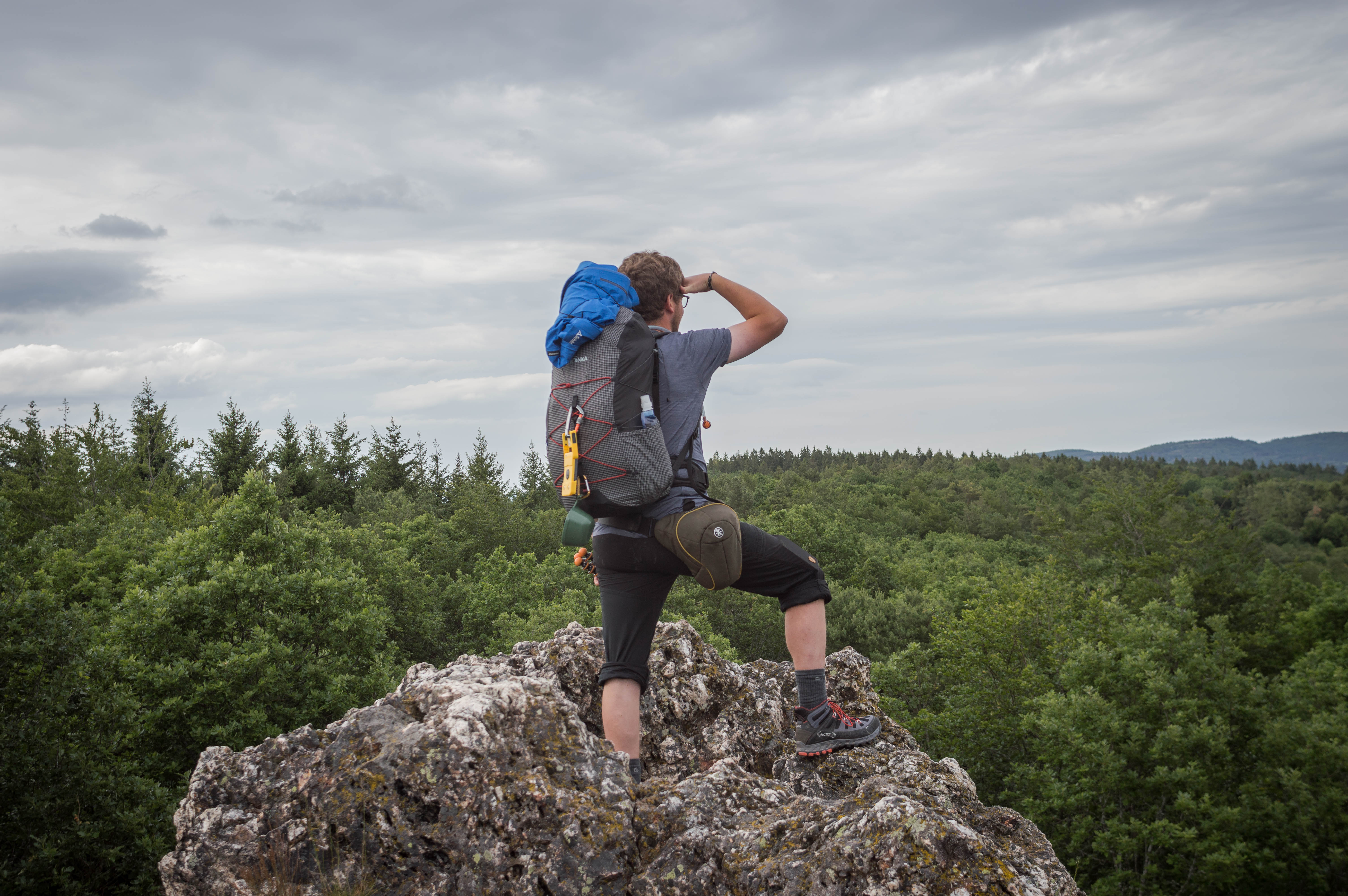 auf Wanderung