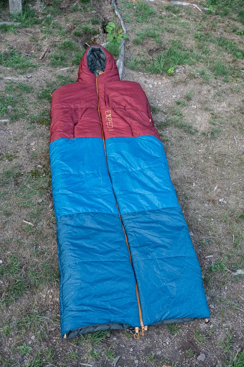 Schlafsack komplett