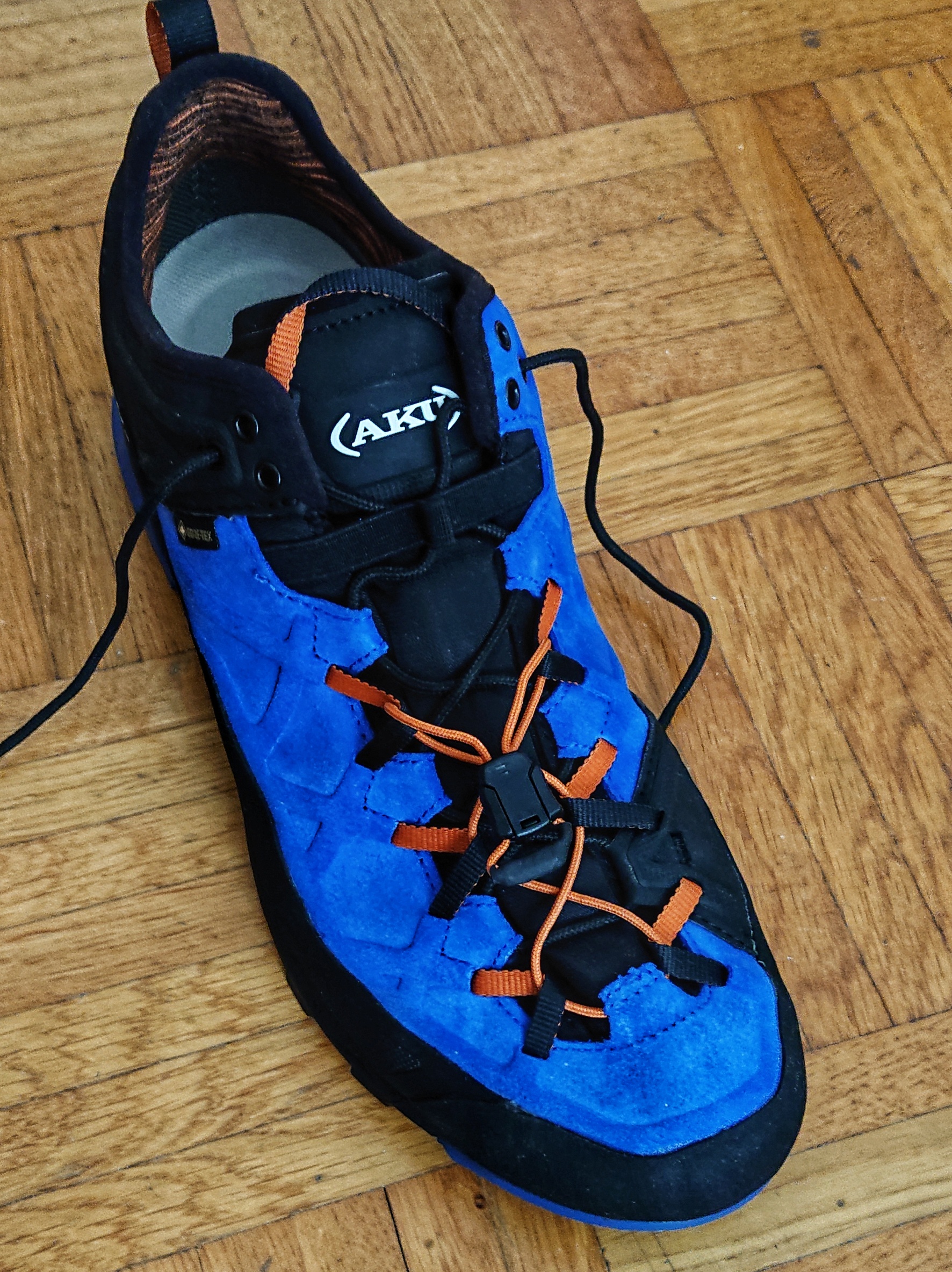 Schuh, Ansicht von oben