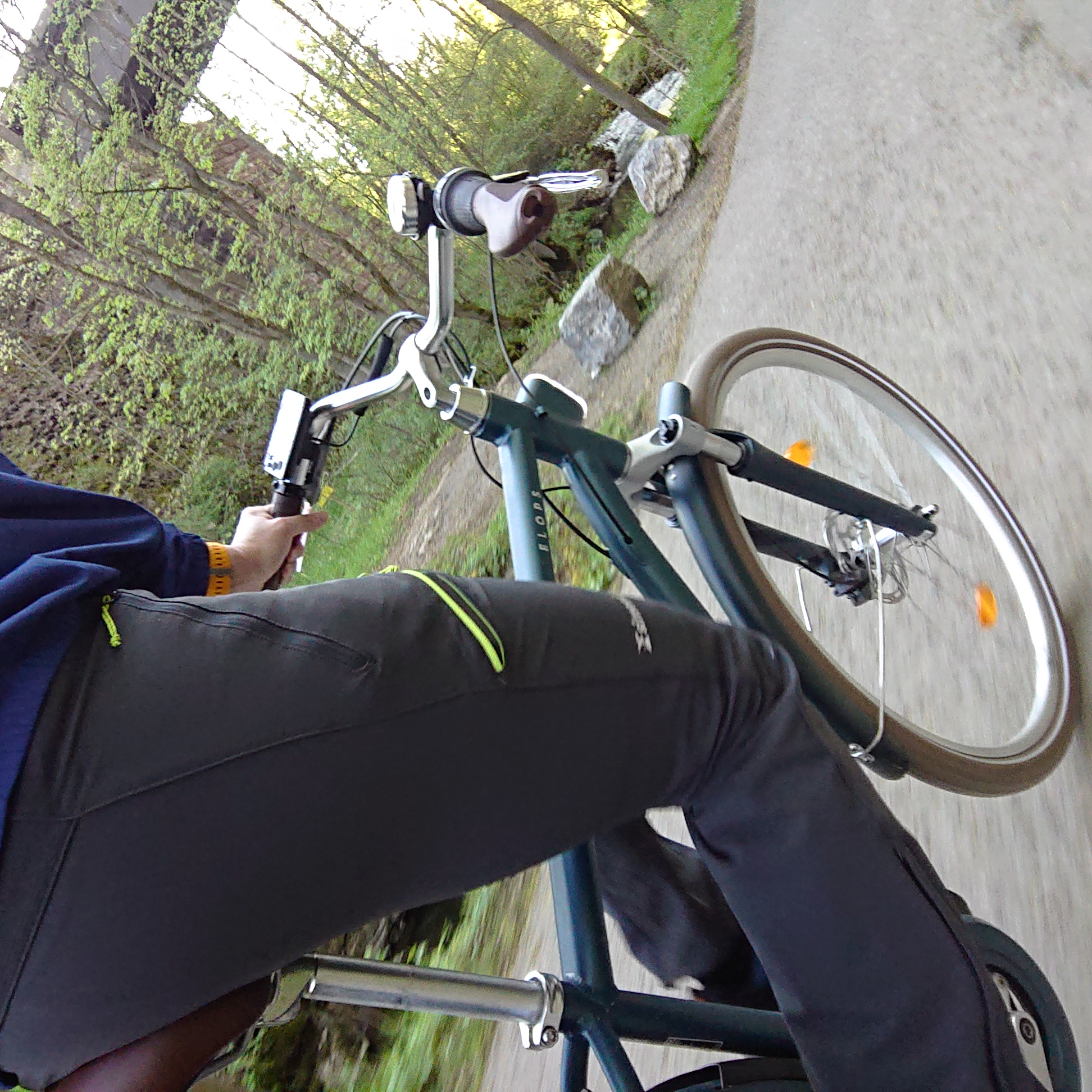 Während der Fahrt