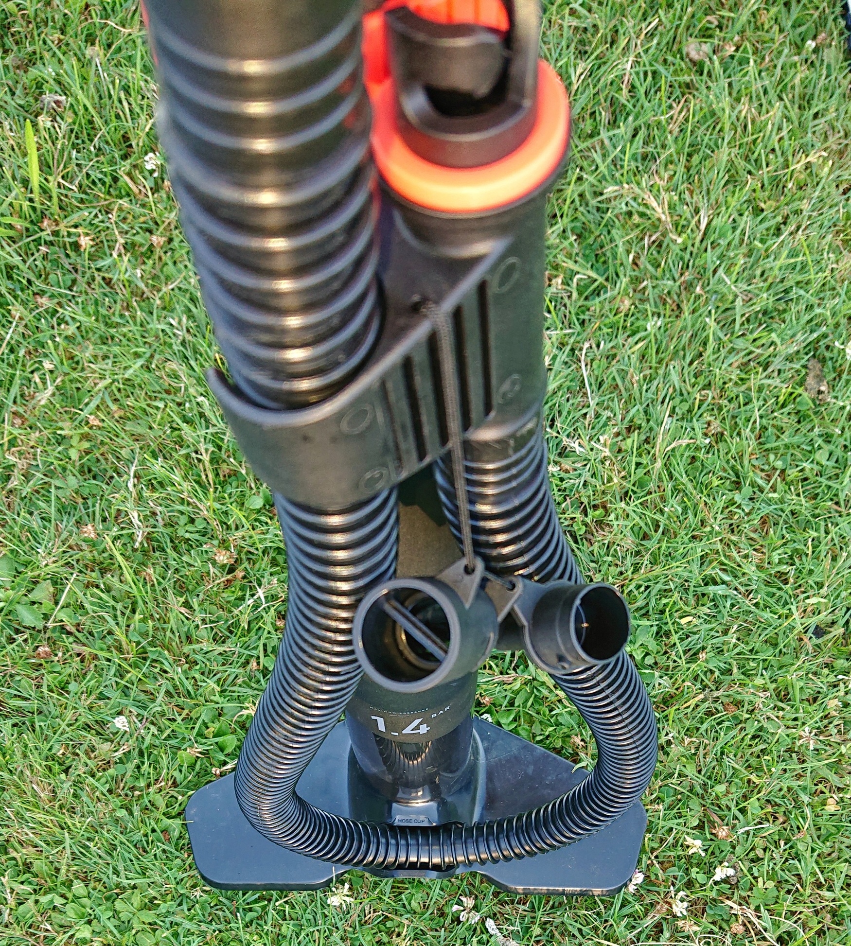 Aufgeräumter Pumpschlauch