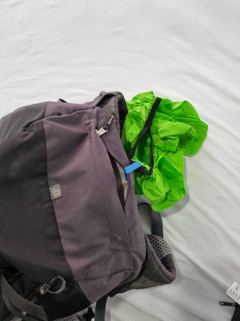 Regencapetasche und Regencape