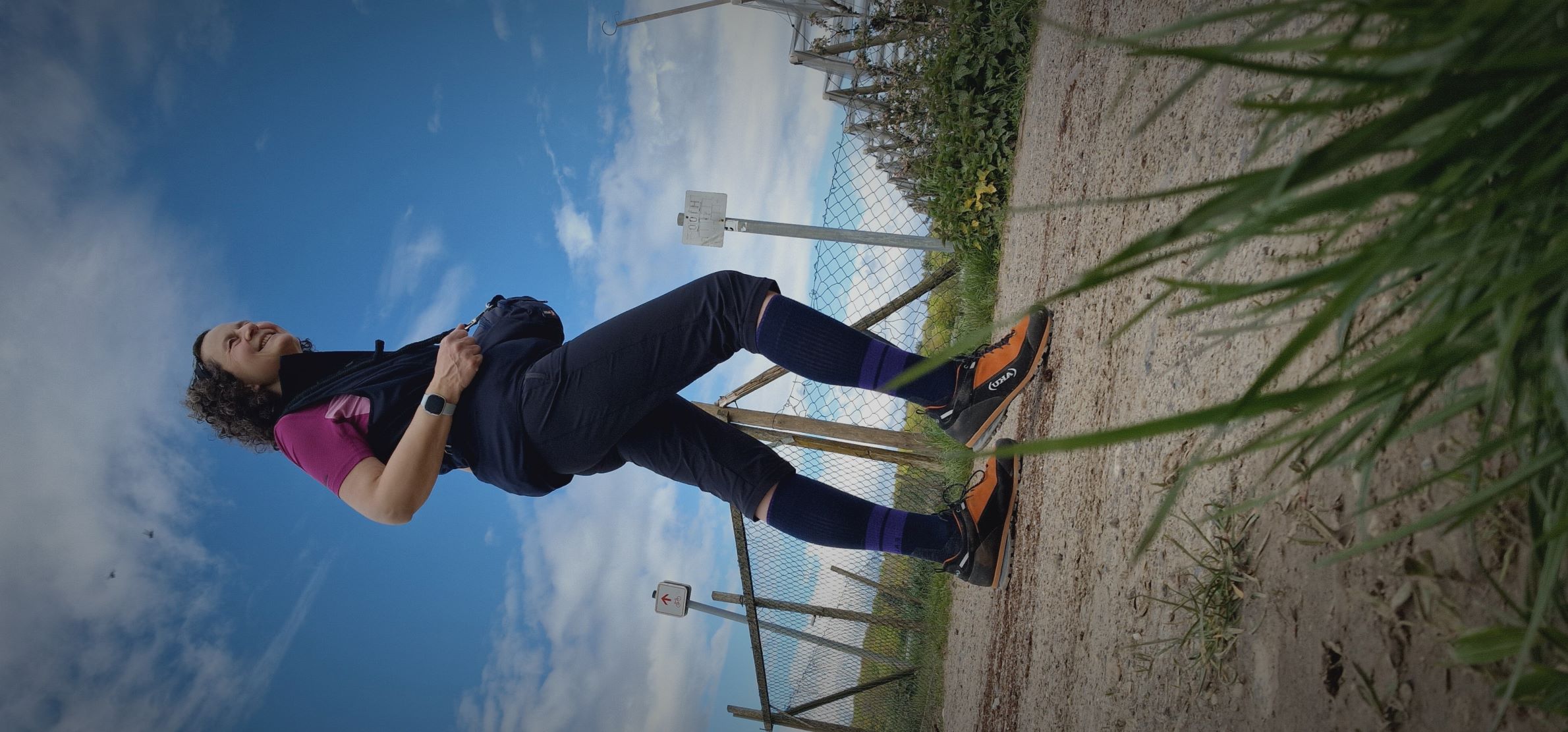 180cm Schuhgröße 42,5 in Wanderschuhen, Wadenumfang 39cm