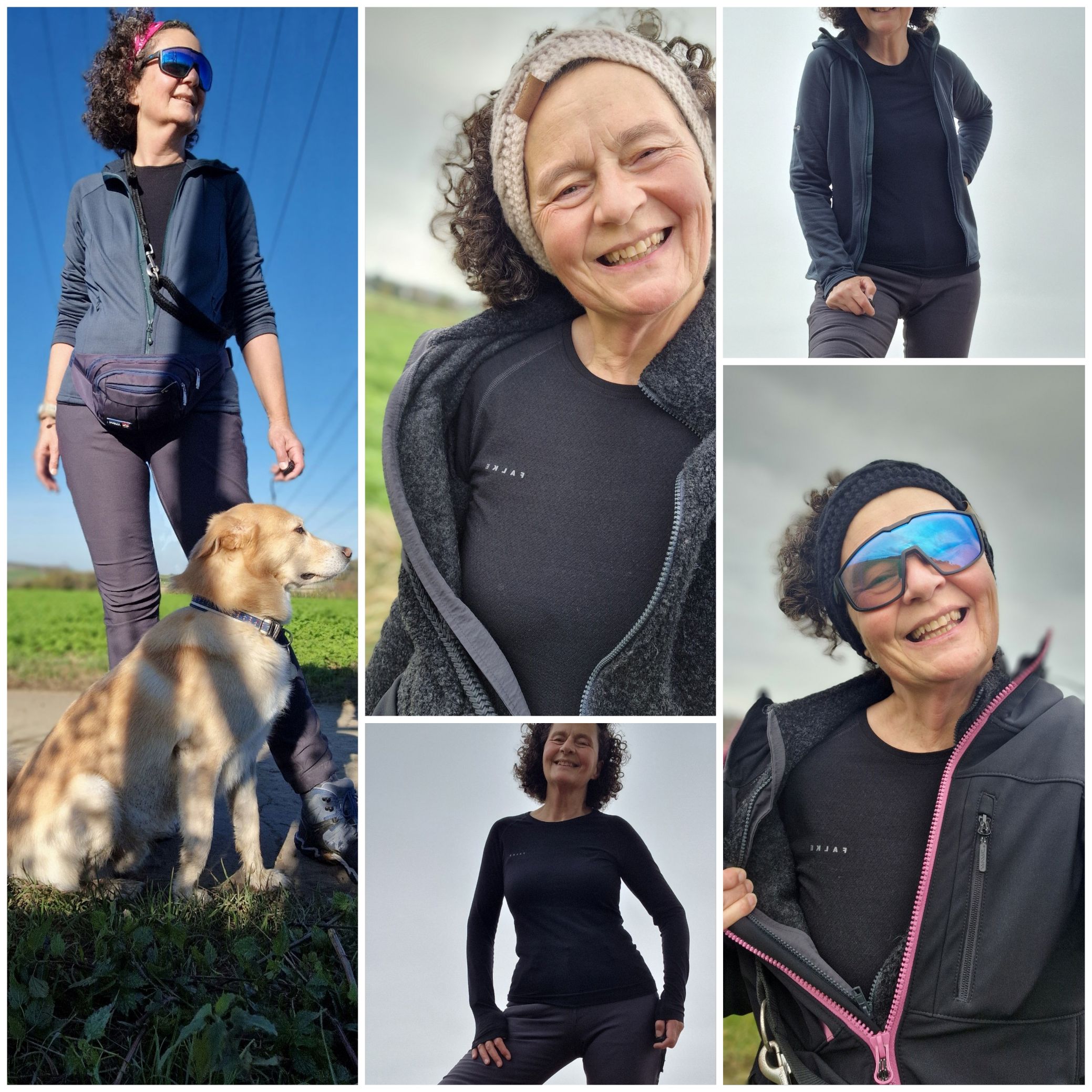 Ein Shirt , 3 Looks. Solo, unter dem Midlayer oder in drei schichten.