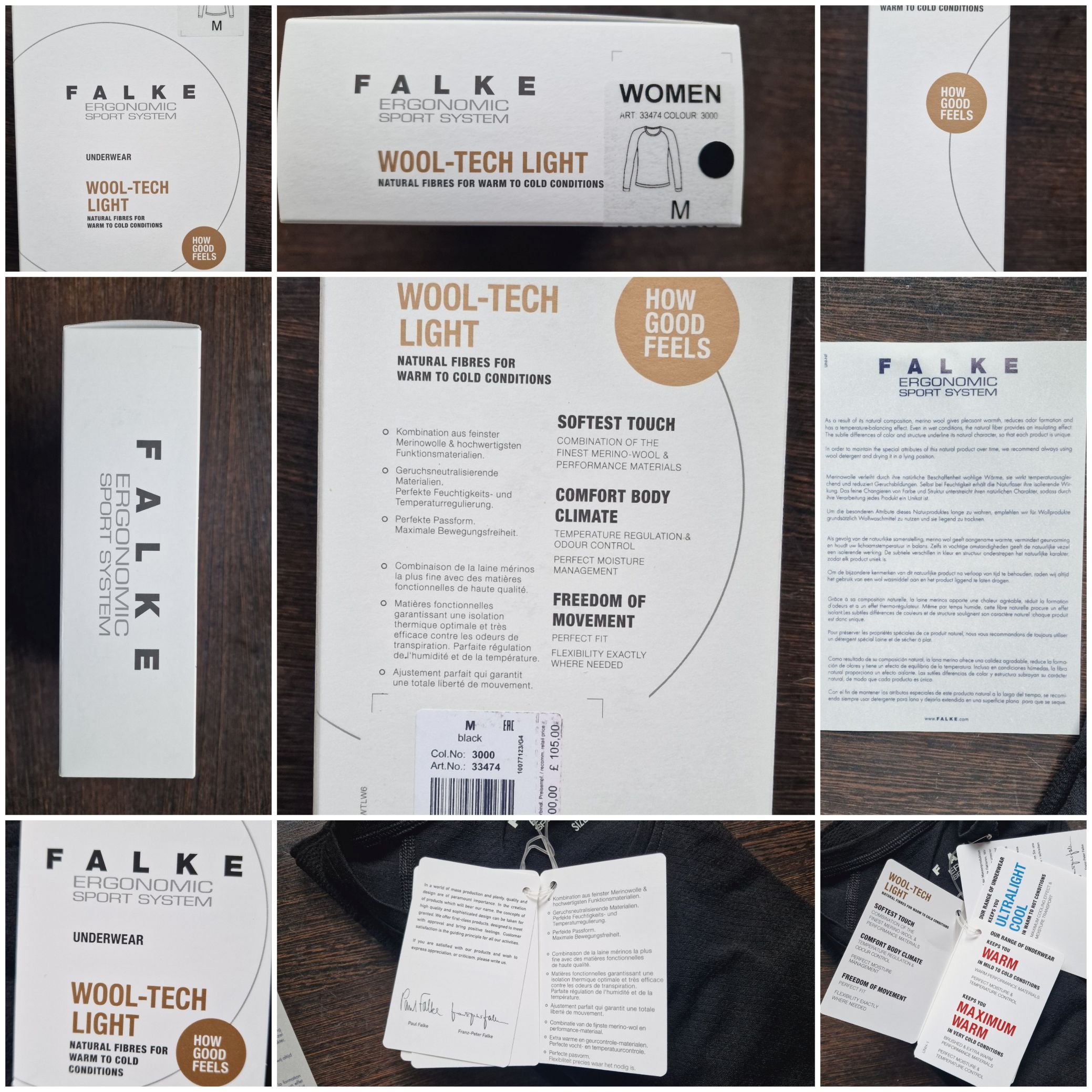 Wenig Verpackung aber alle Informationen auf einem Blick. Sehr detaillierte Informationen auf wenigen, aus Papier und Plastikfreien Promo Anhängern angebracht.  